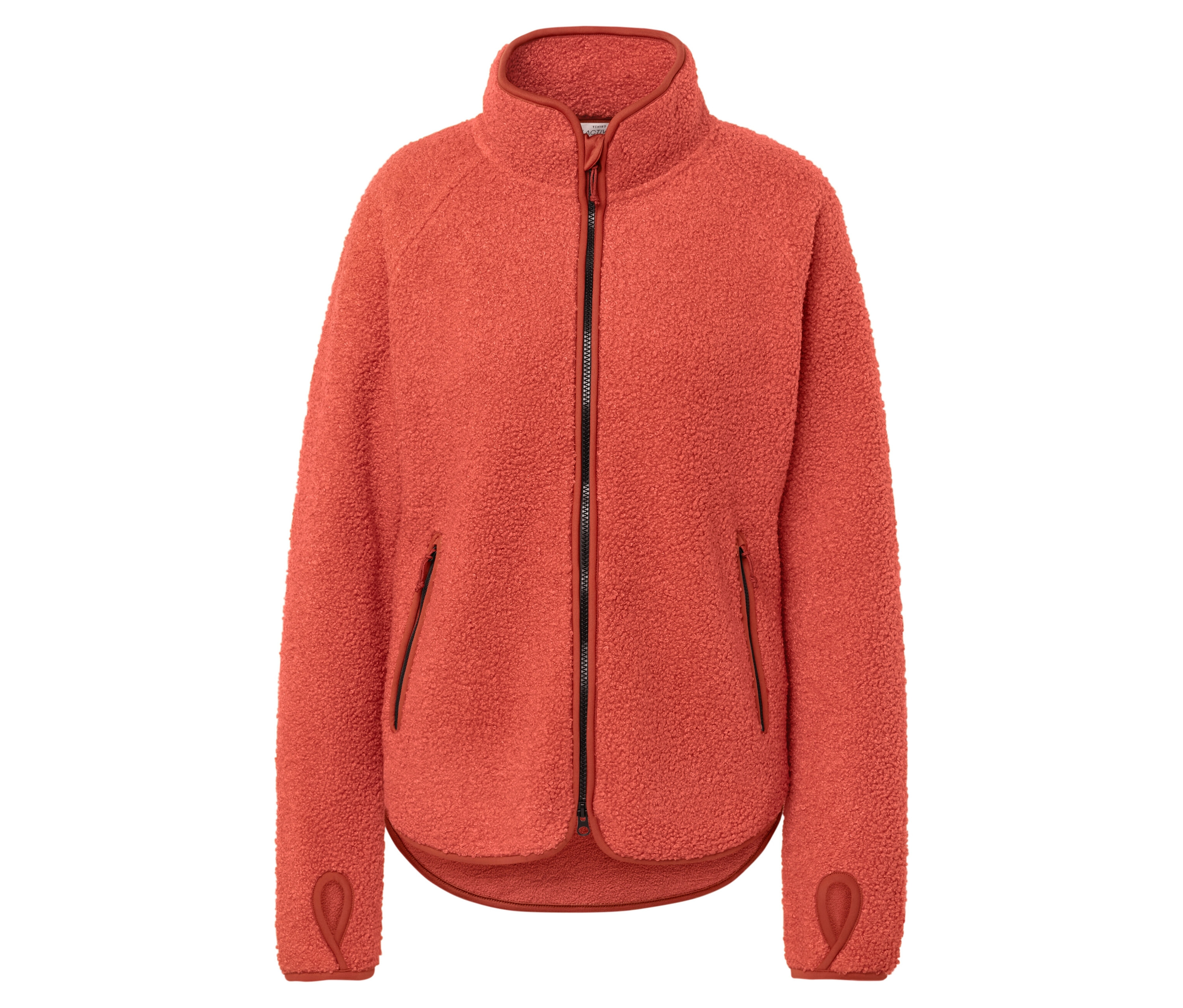 Tchibo - Teddyfleece-Jacke - Damen - Gr. XL - orange