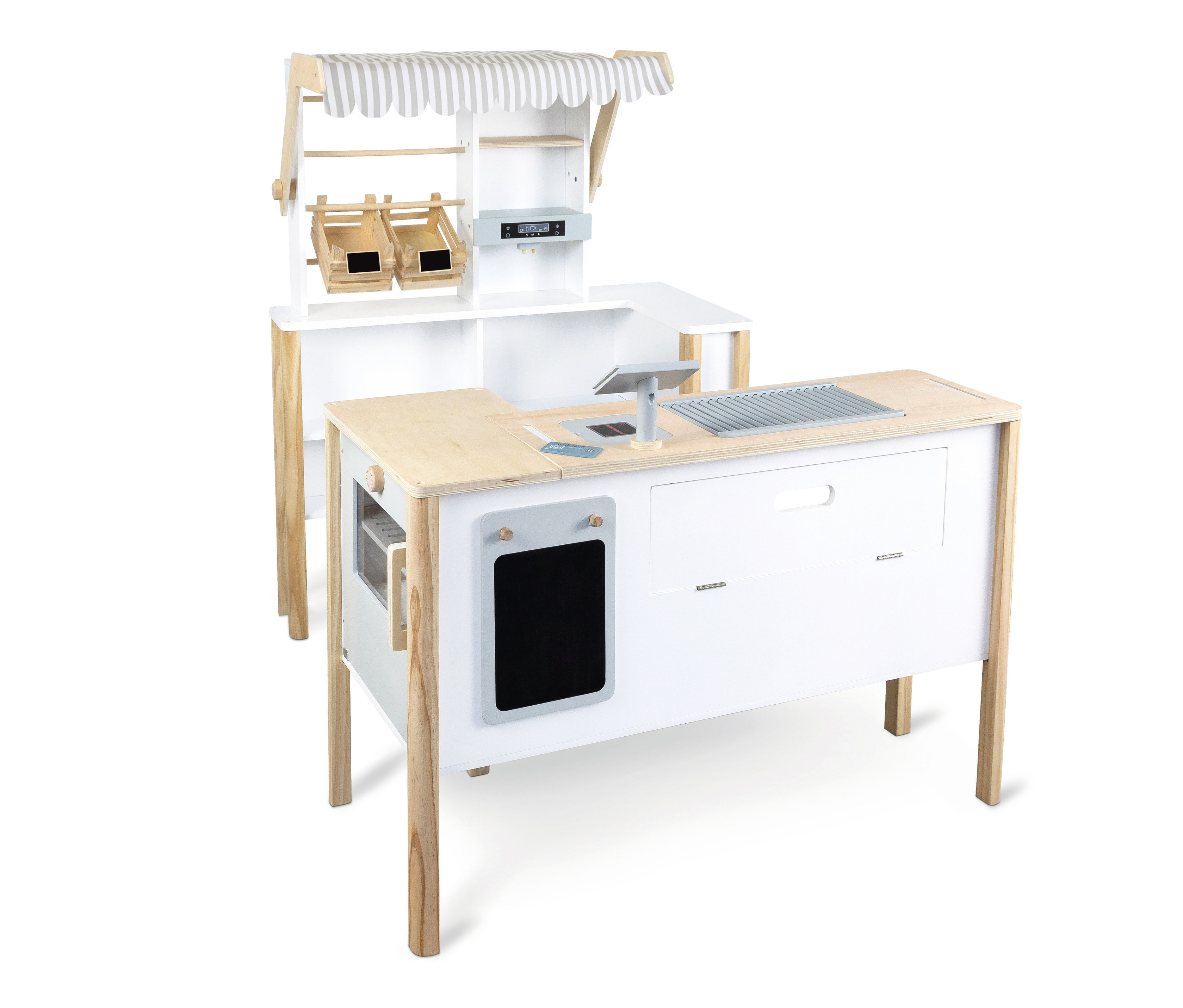 small foot Kaufladen und Kinderküche »fresh« - braun