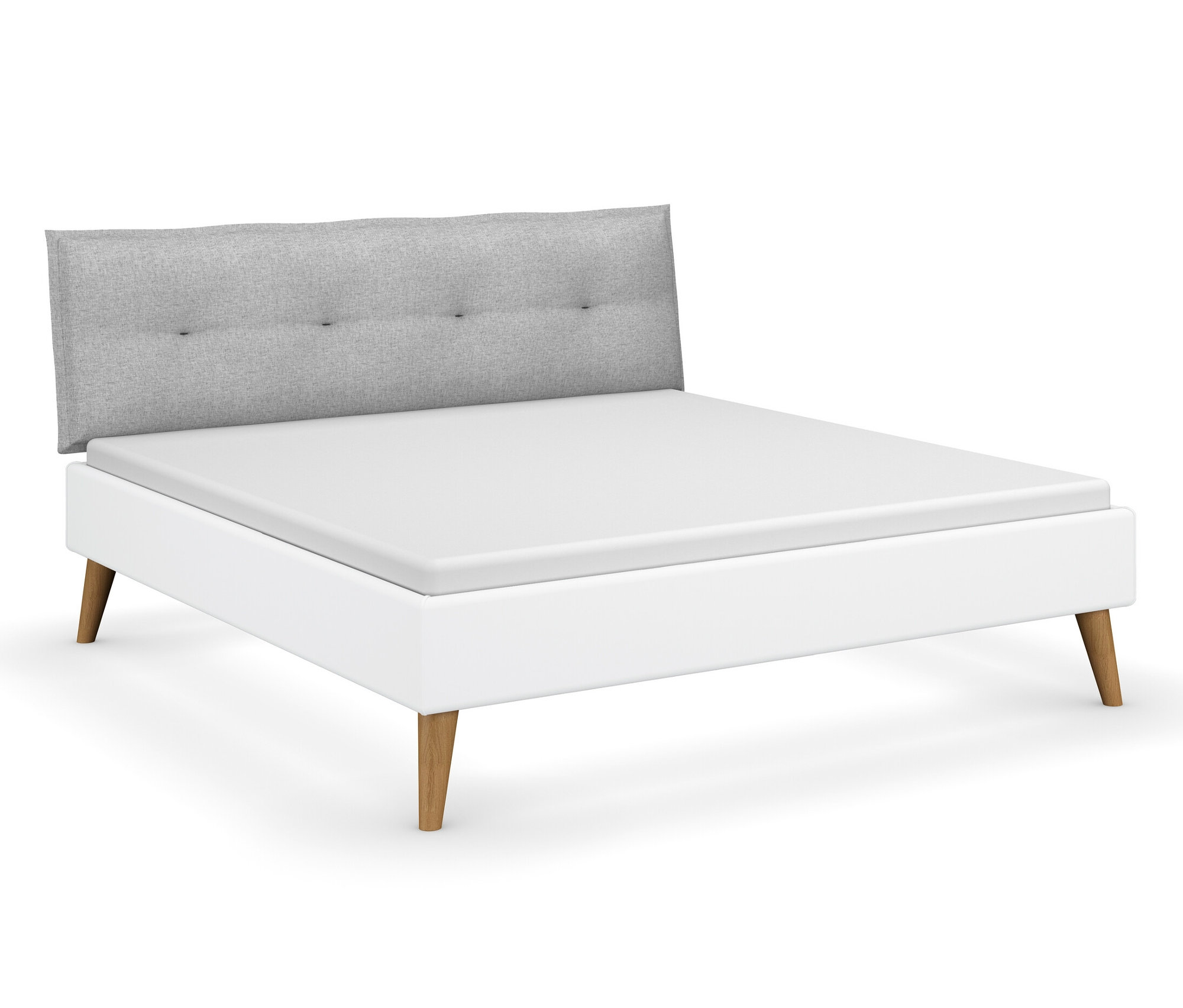 rauch Bett »Skandi« 180 x 200 cm - 193x219x109cm - braun - Holz