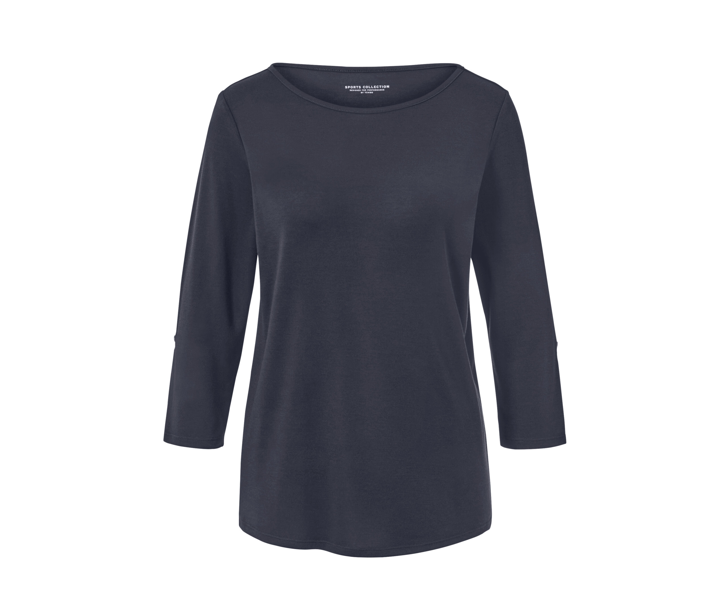 Tchibo - Funktionsshirt mit 3/4-Ärmel - Damen - Gr. L - blau