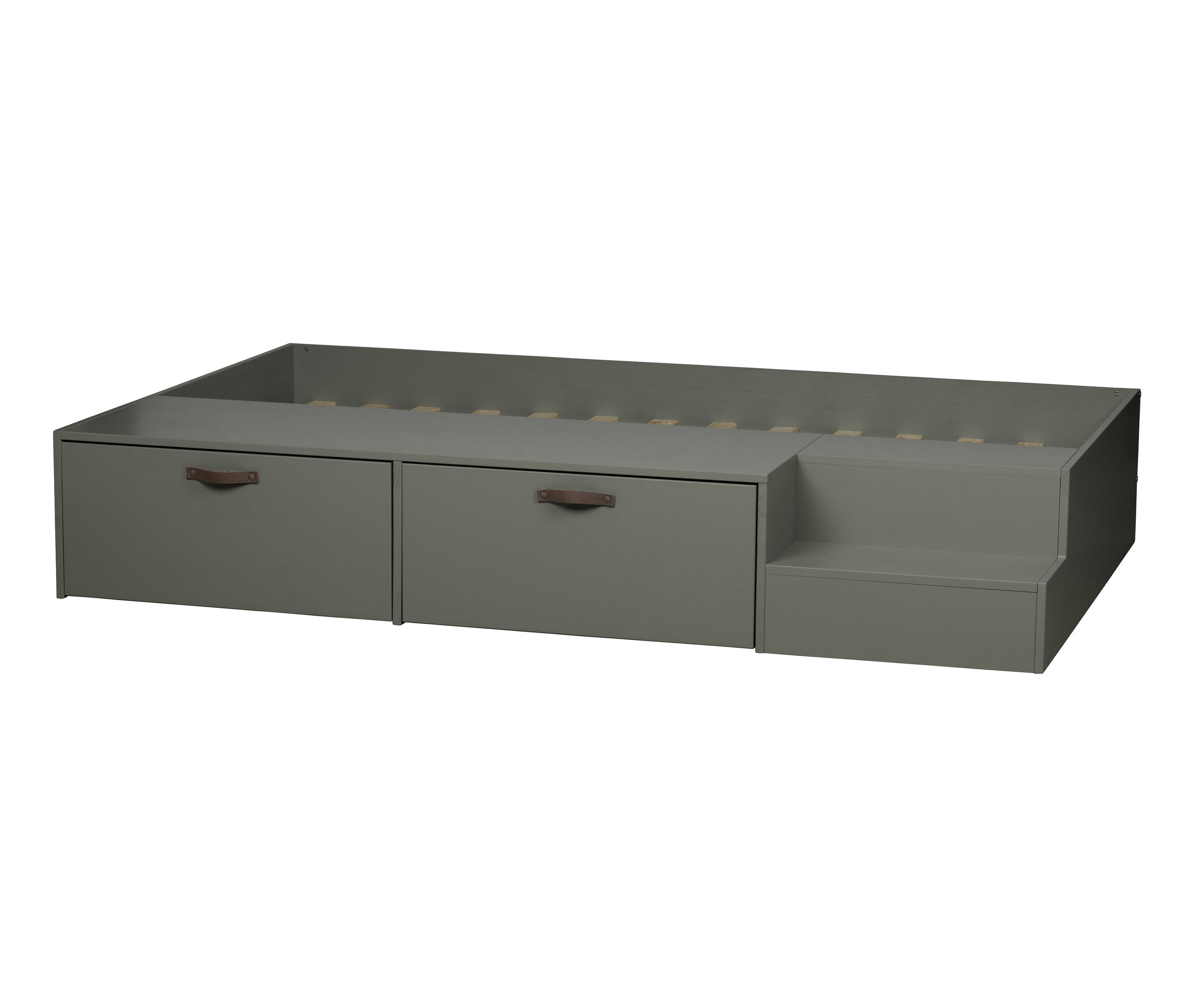 Tchibo - vtwonen Bett »Stage« - 204x131x35cm - grün - Holz