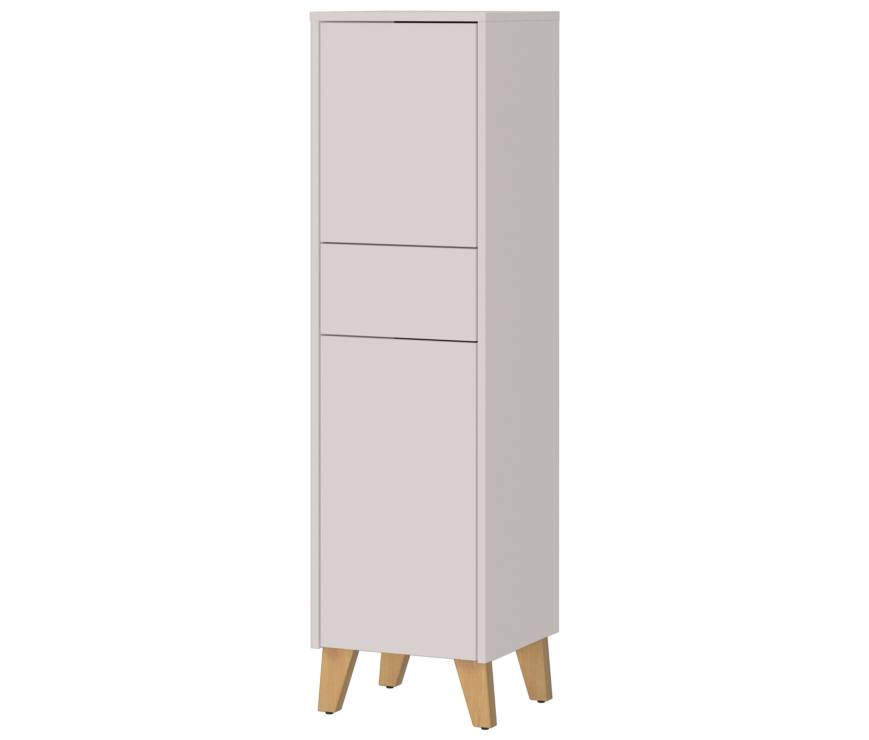 Tchibo - Mediumschrank »Arnea« - 33x34x123cm - braun - Holz / Holz