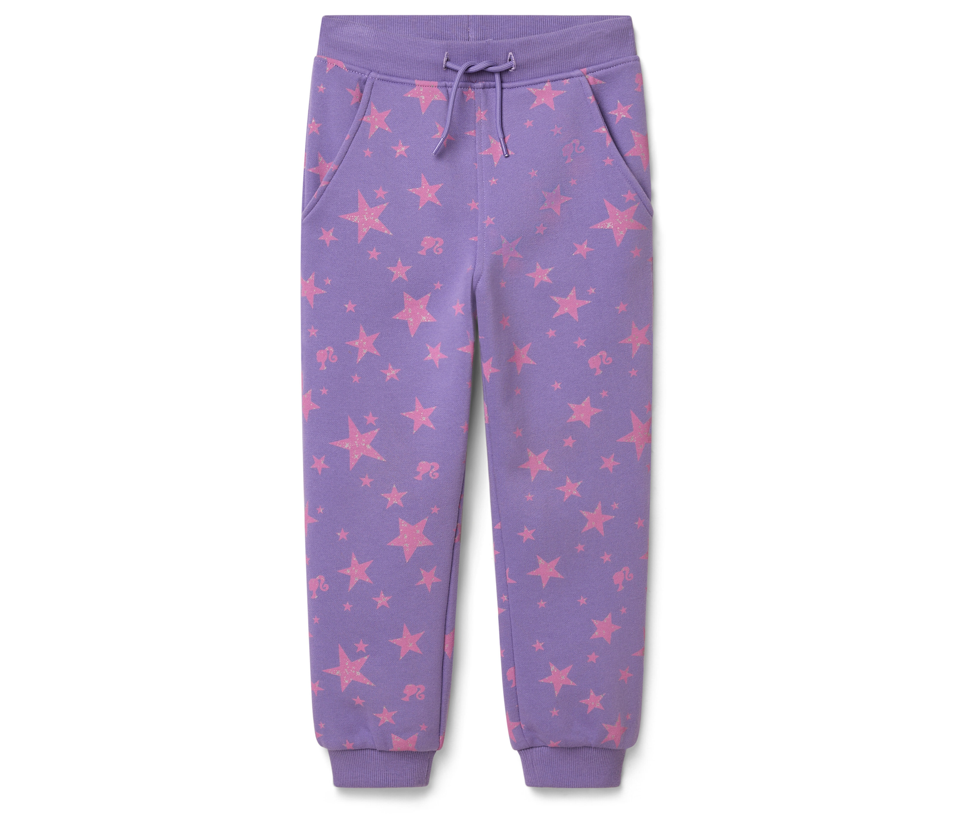 Tchibo - Kinder-Jogginghose »Barbie« - Mädchen - Gr. 98/104 - lila/print