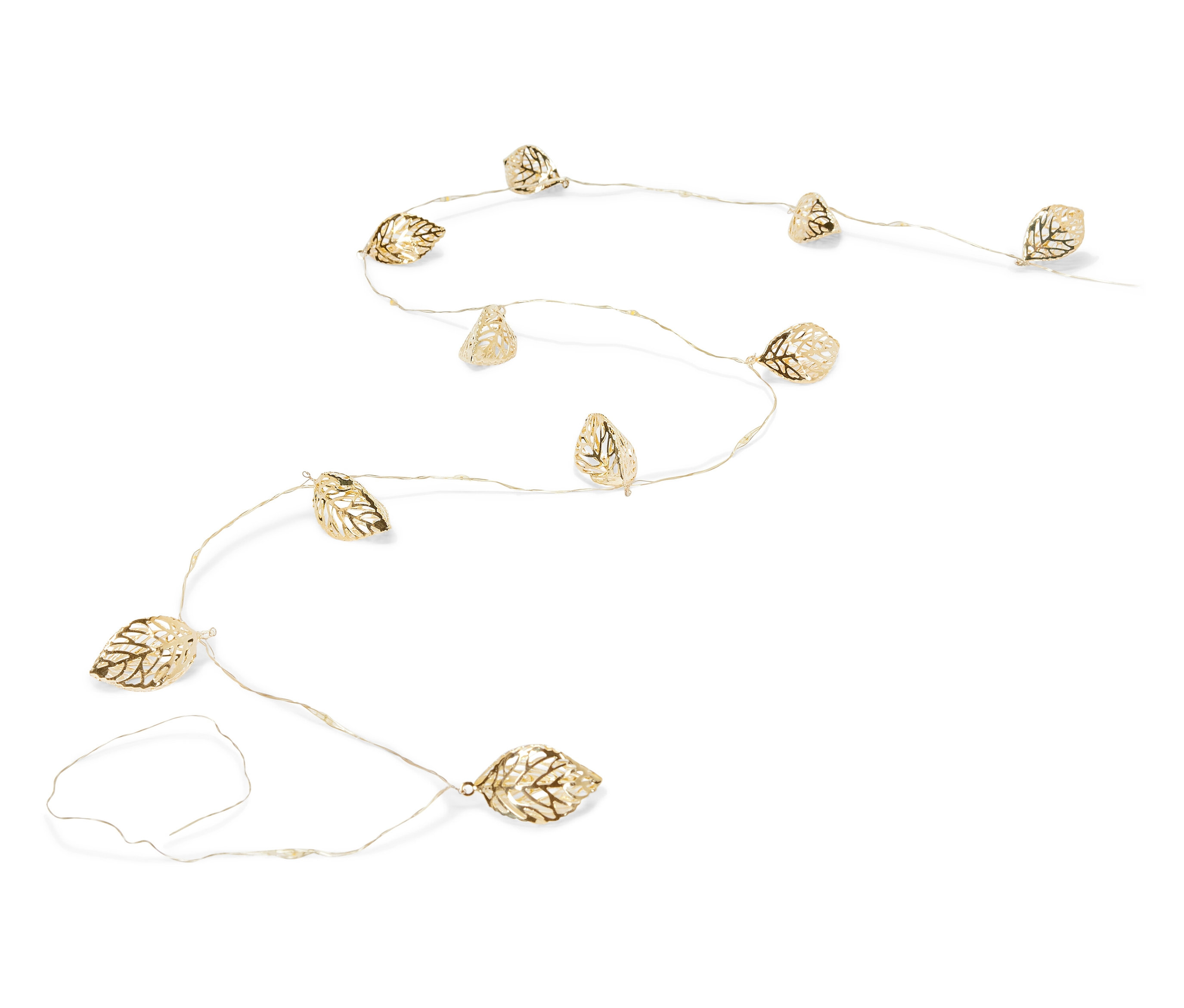 Tchibo - LED-Lichterkette »Blätter« - silber