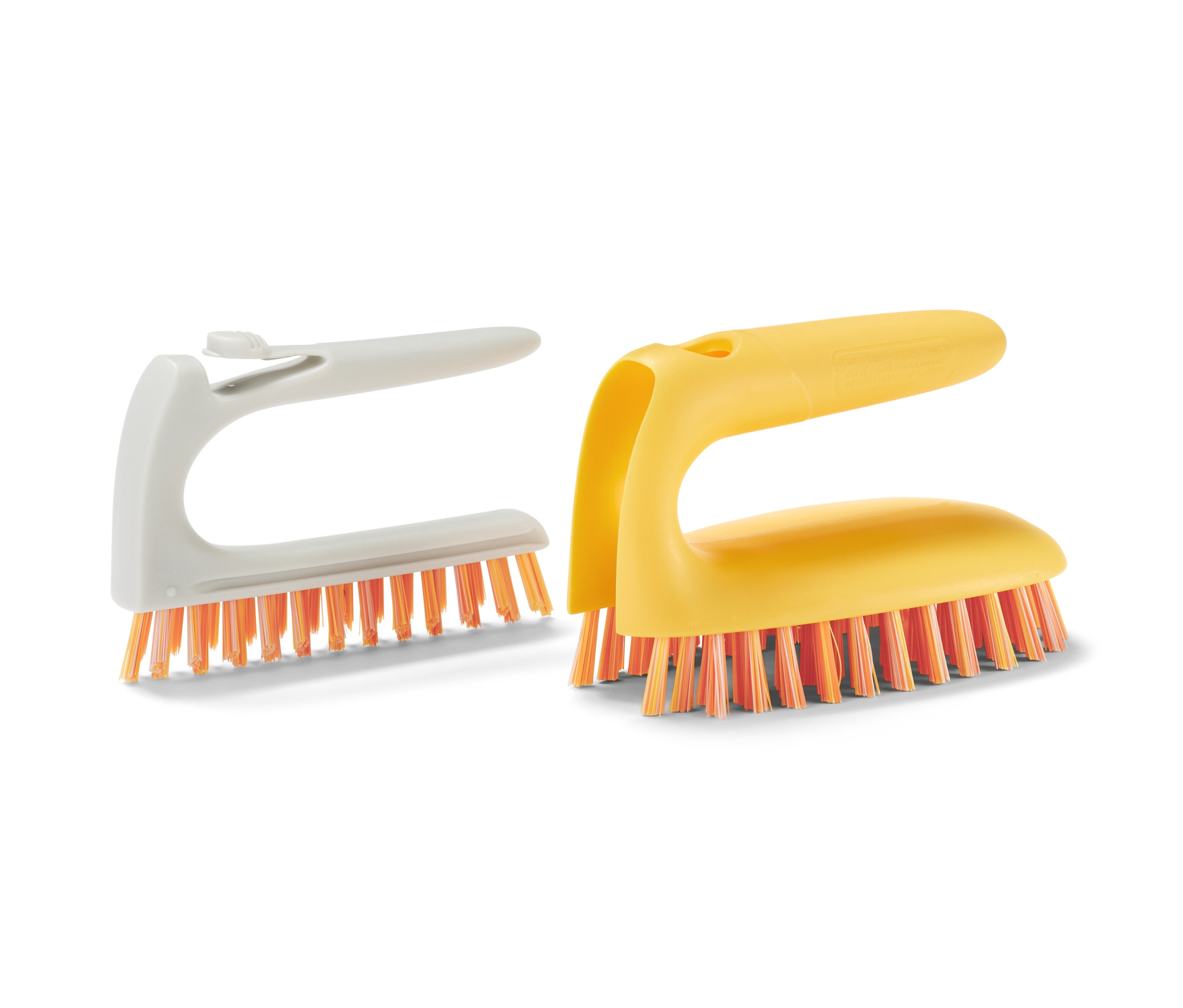 Tchibo - 2-in-1-Fliesen-Bodenbürste - orange