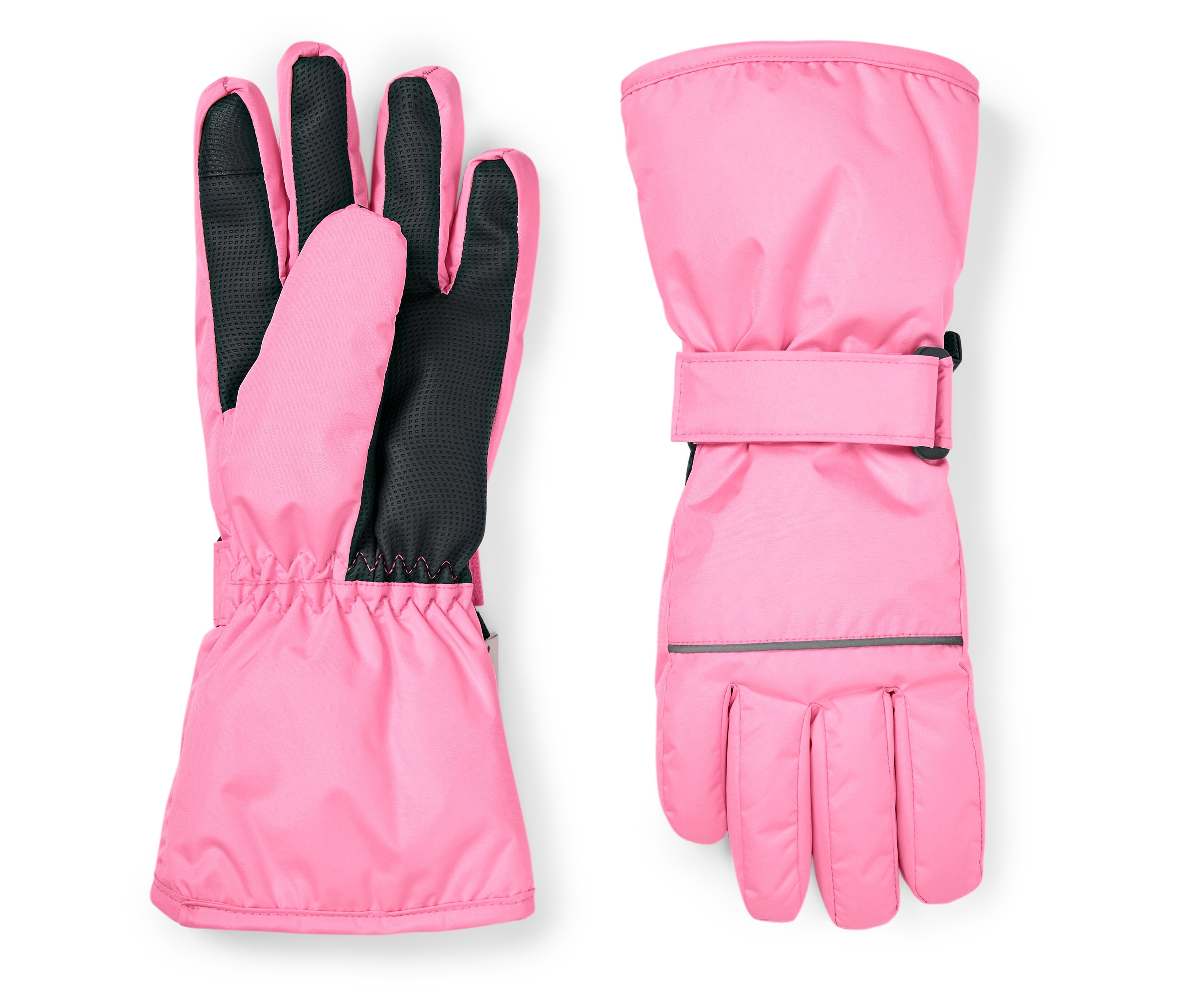 Tchibo - Kinder-Ski-und-Winterhandschuhe - Mädchen - Gr. 158/164 - schwarz