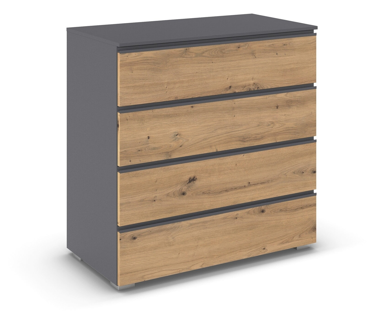 rauch Kommode »Joel« - 80x42x81cm - grau - Holz