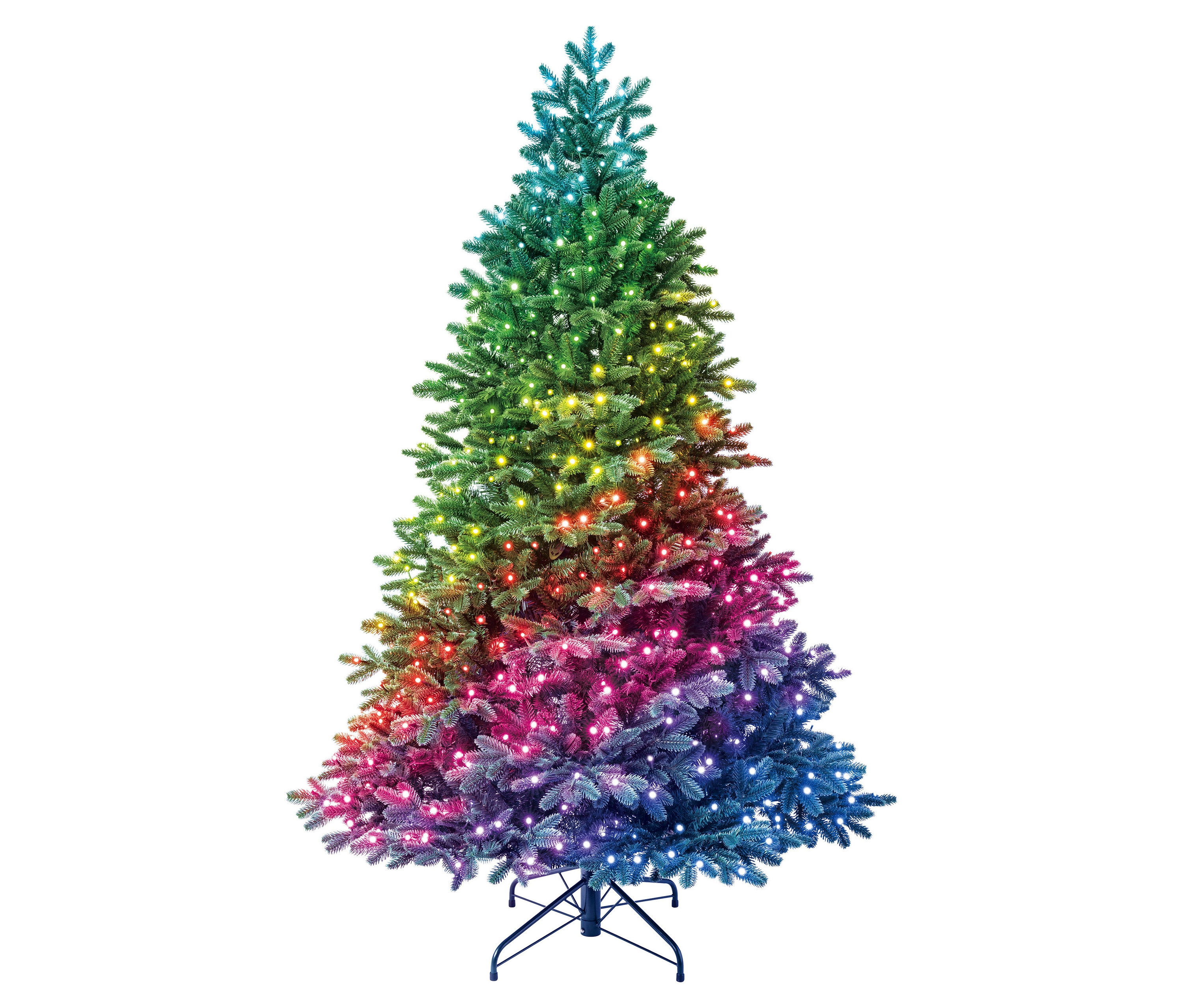 Tchibo - LED-Weihnachtsbaum »Coloris« - 97x45x37cm - Polyvinylchlorid / Polyethylen / Metall