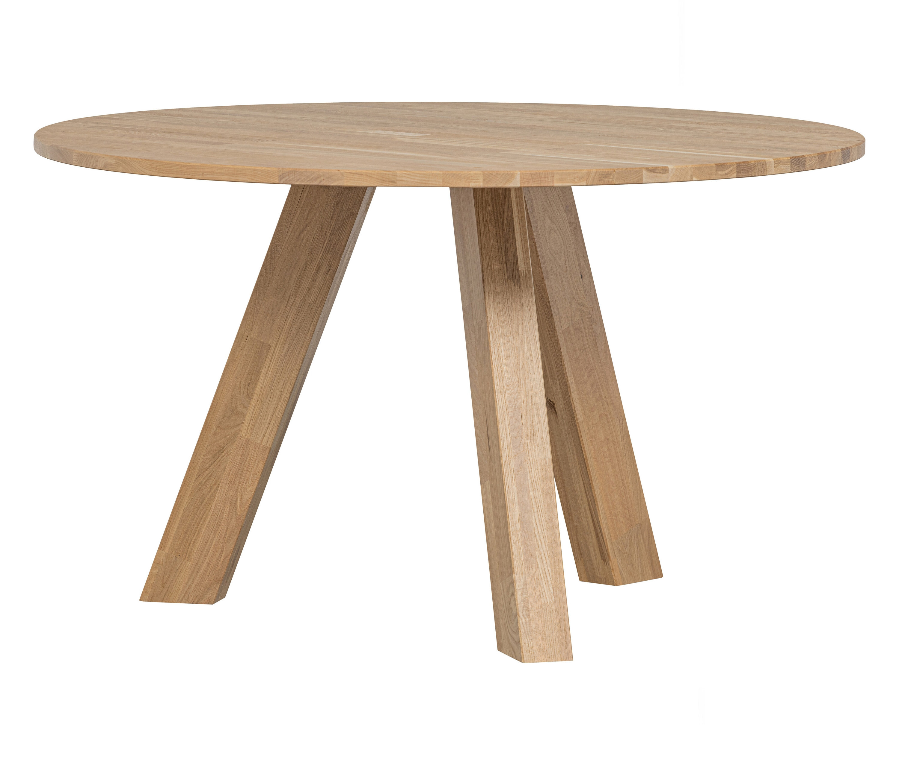 Tchibo - Runder Woood »Rhonda« Esstisch - 1x133,6x130cm - braun - Eichenholz