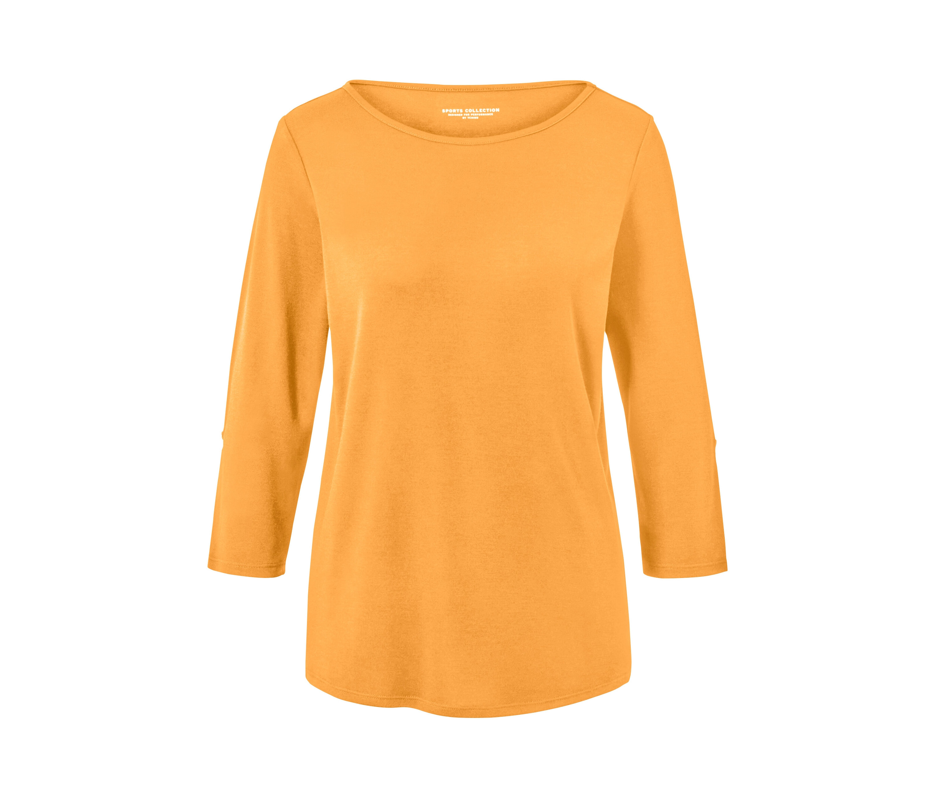Tchibo - Funktionsshirt mit 3/4-Ärmel - Damen - Gr. M - orange