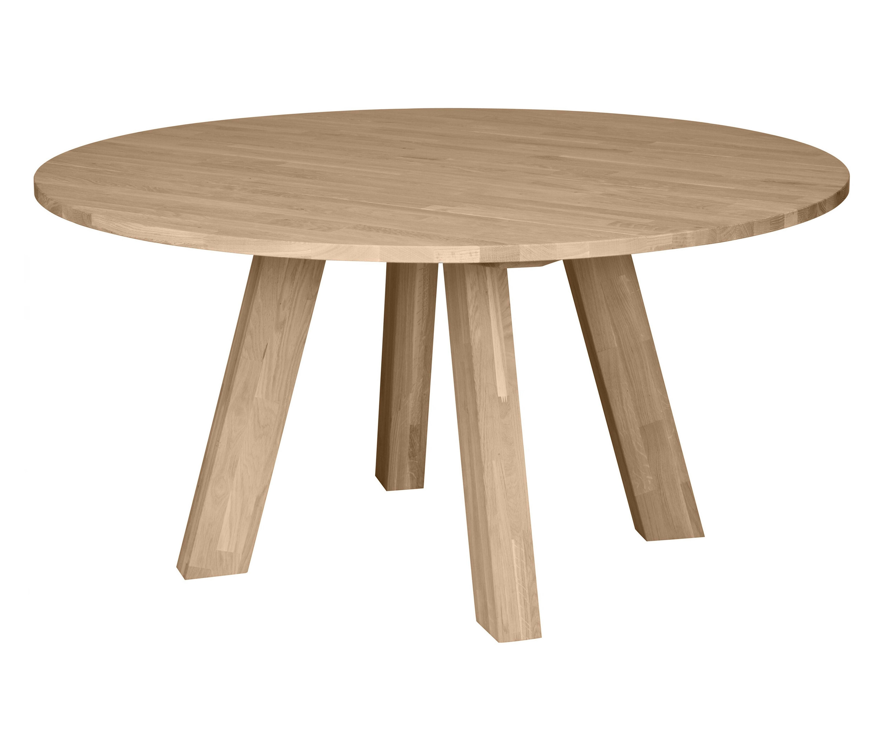 Tchibo - Runder Woood »Rhonda« Esstisch - 37,8x14,4x103,8cm - braun - Eichenholz