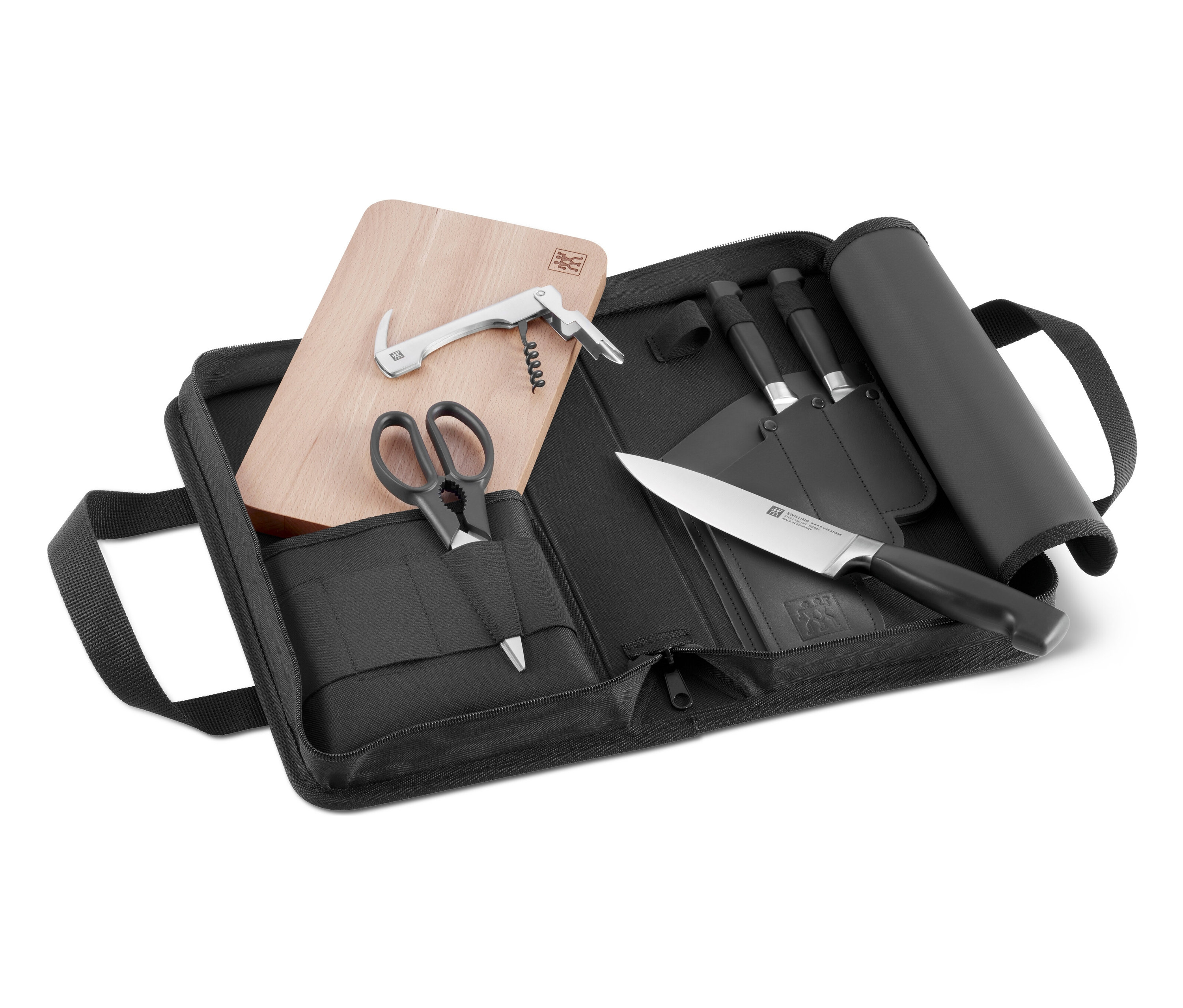 Zwilling Messer-Traveller-Set - silber