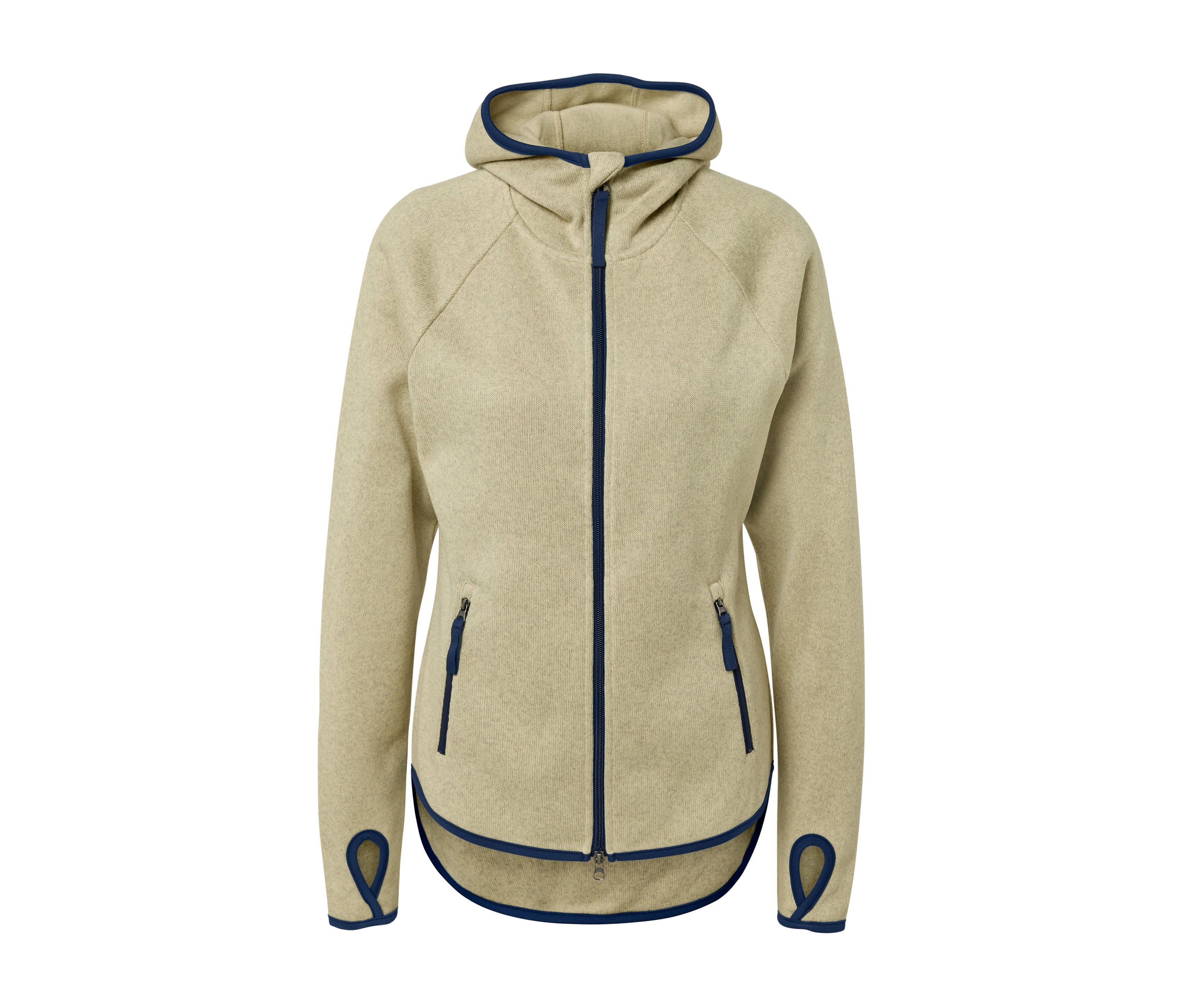Tchibo - Strickfleece-Jacke - Damen - Gr. XS - gelb