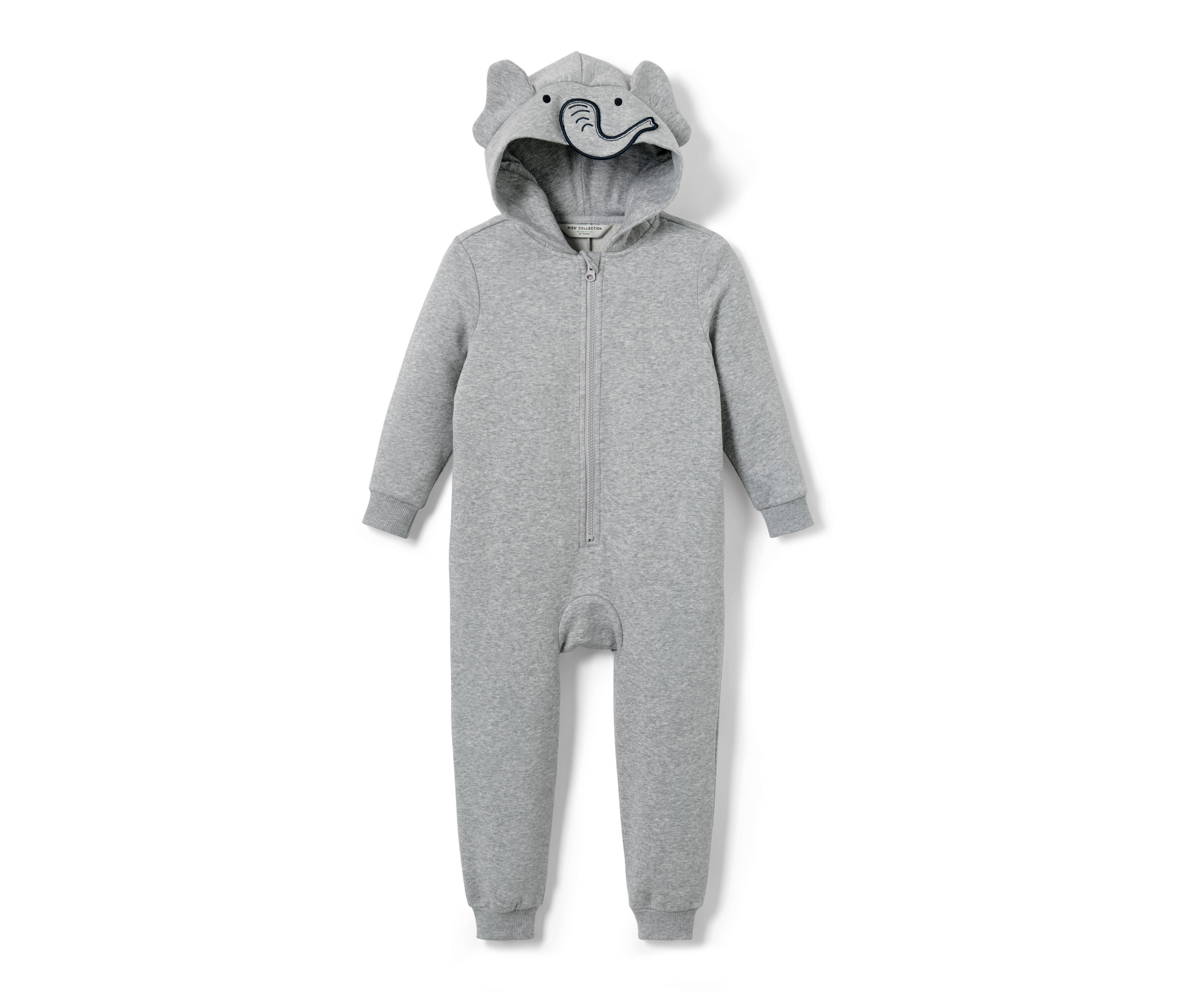 Tchibo - Kinder-Lounge-Overall - Unisex - Gr. 86/92 - grau