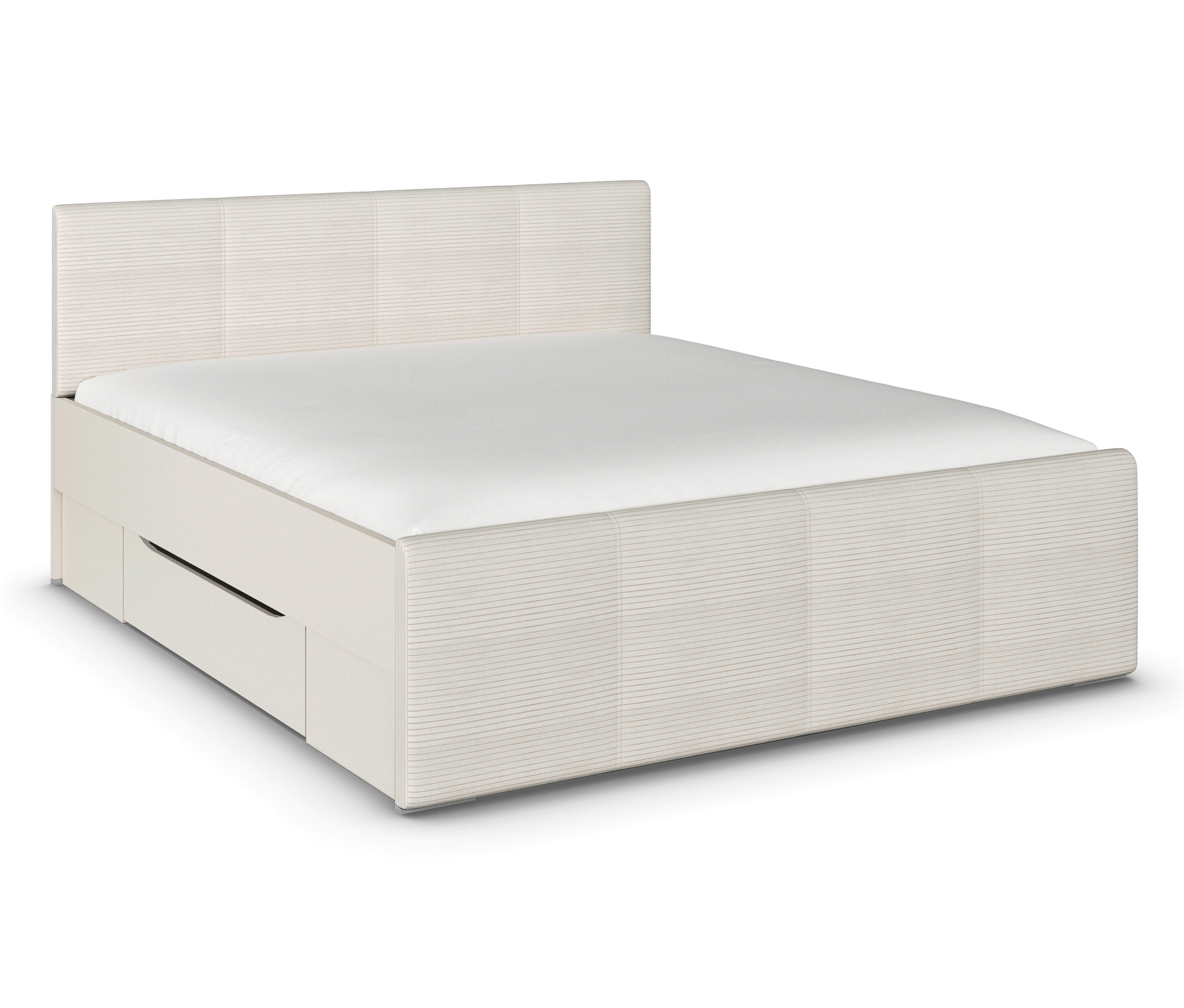 rauch Bett »Holga« - 185x211x100cm - beige - Holz / Holz