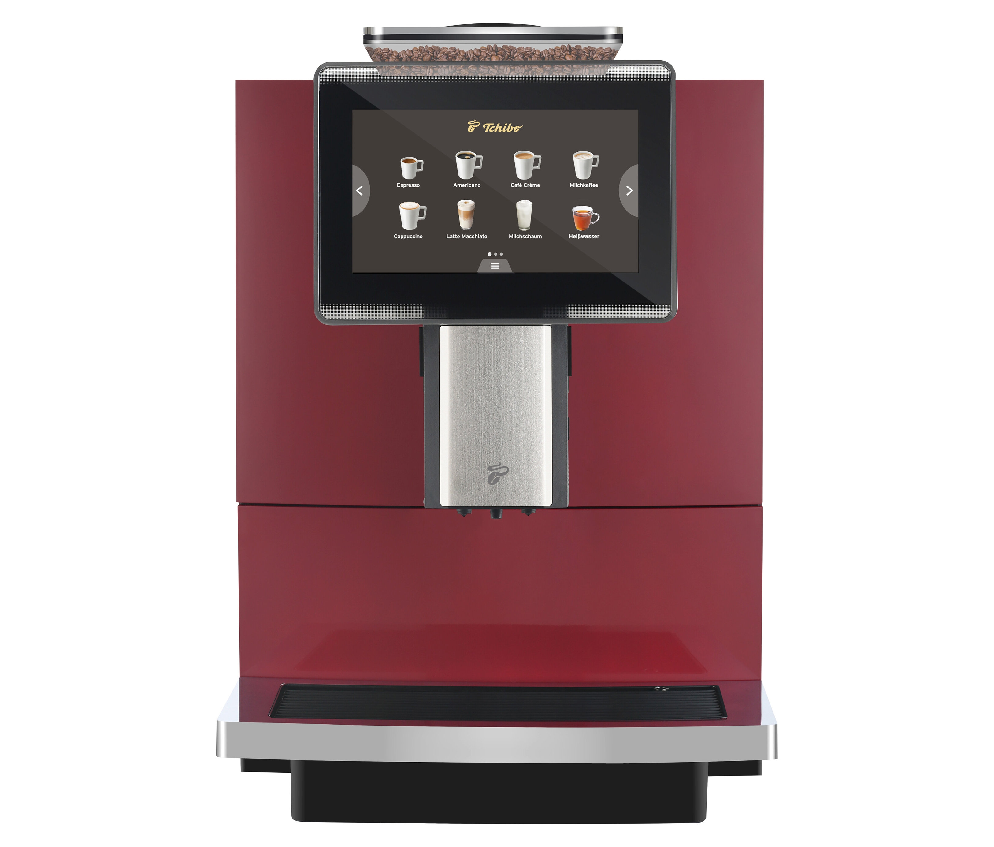 Profi-Kaffeevollautomat »Tchibo Office« inkl. Wasserfilter, rot