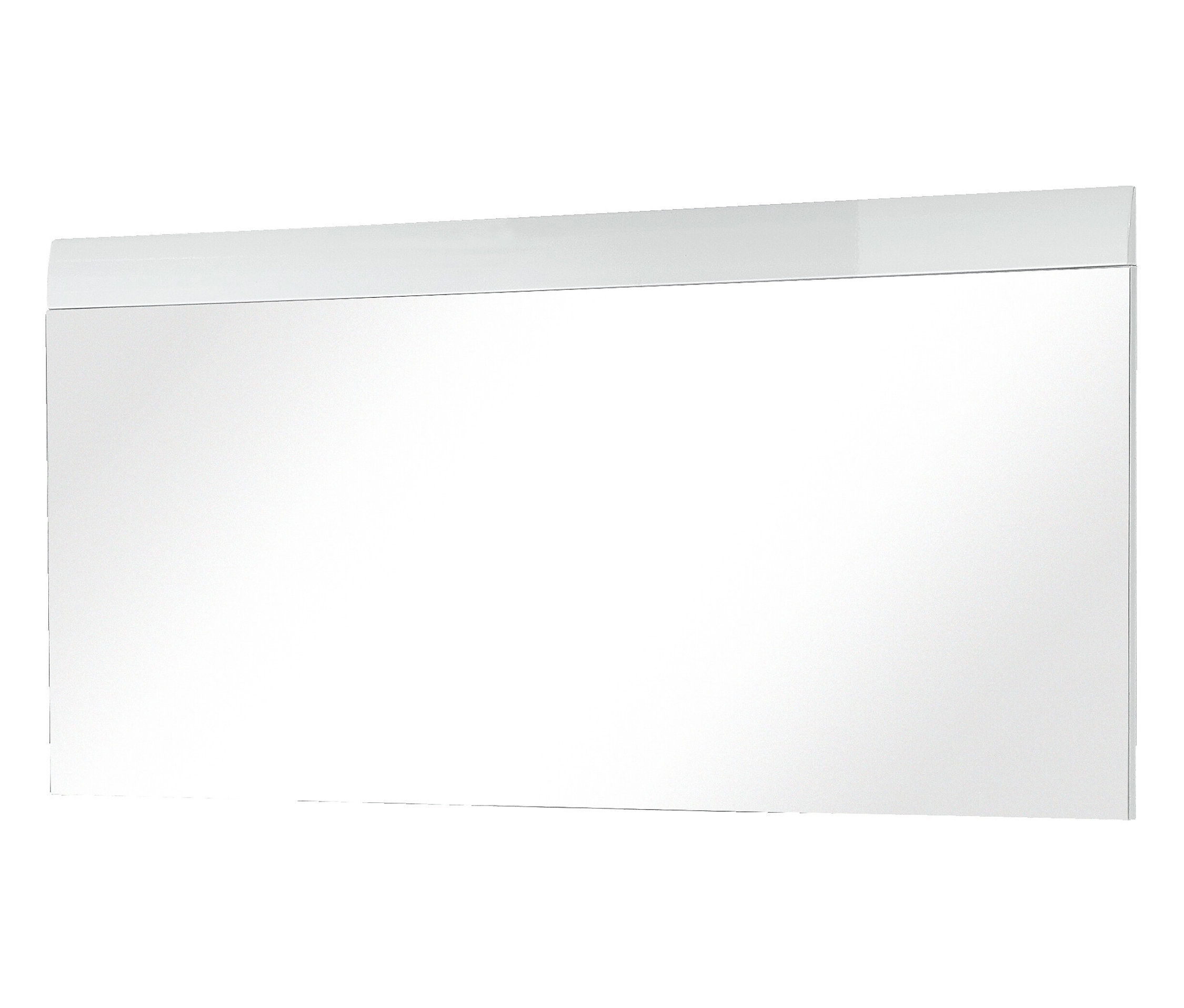 Tchibo - Spiegel »Adana« - 56,5x135,5x5,5cm - weiß - Glas / Holz / Holz