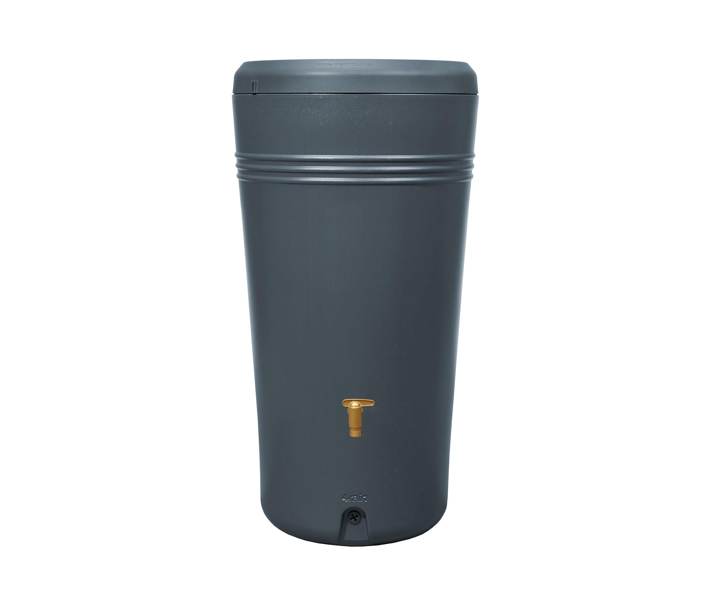 Tchibo - 2-in-1-Regentonne-Komplett-Set »Azura« - grau