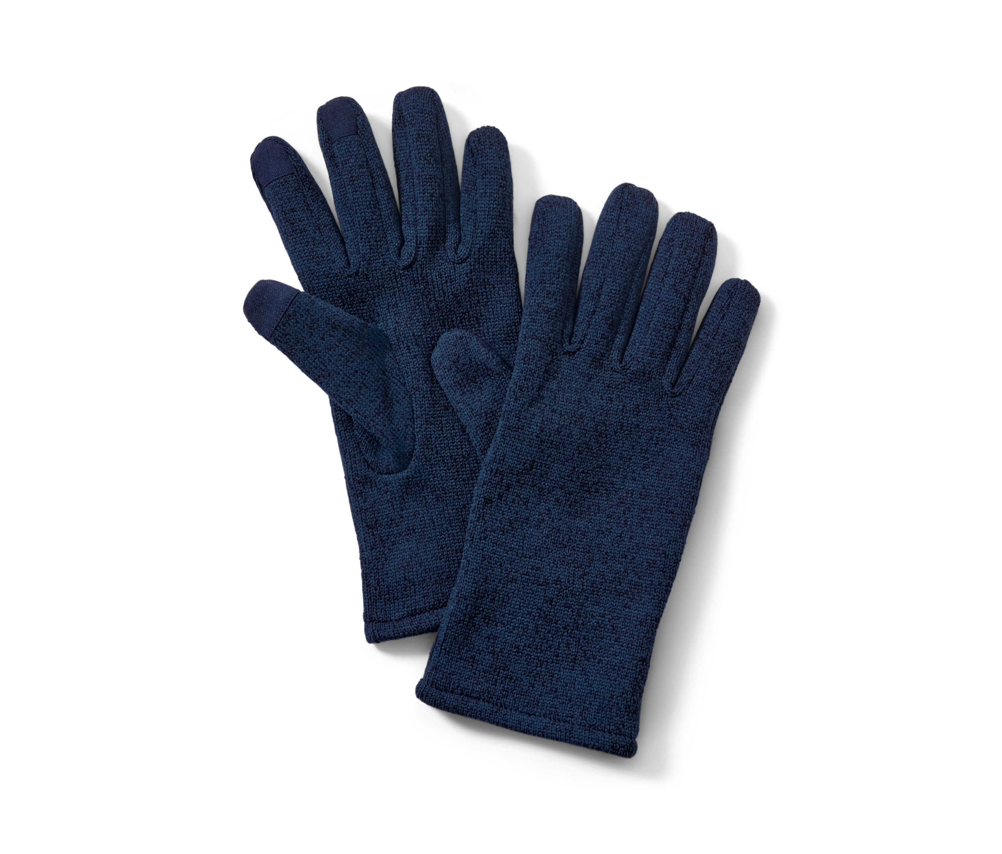 Tchibo - Strickfleece-Handschuhe - Unisex - Gr. 6,5 - blau