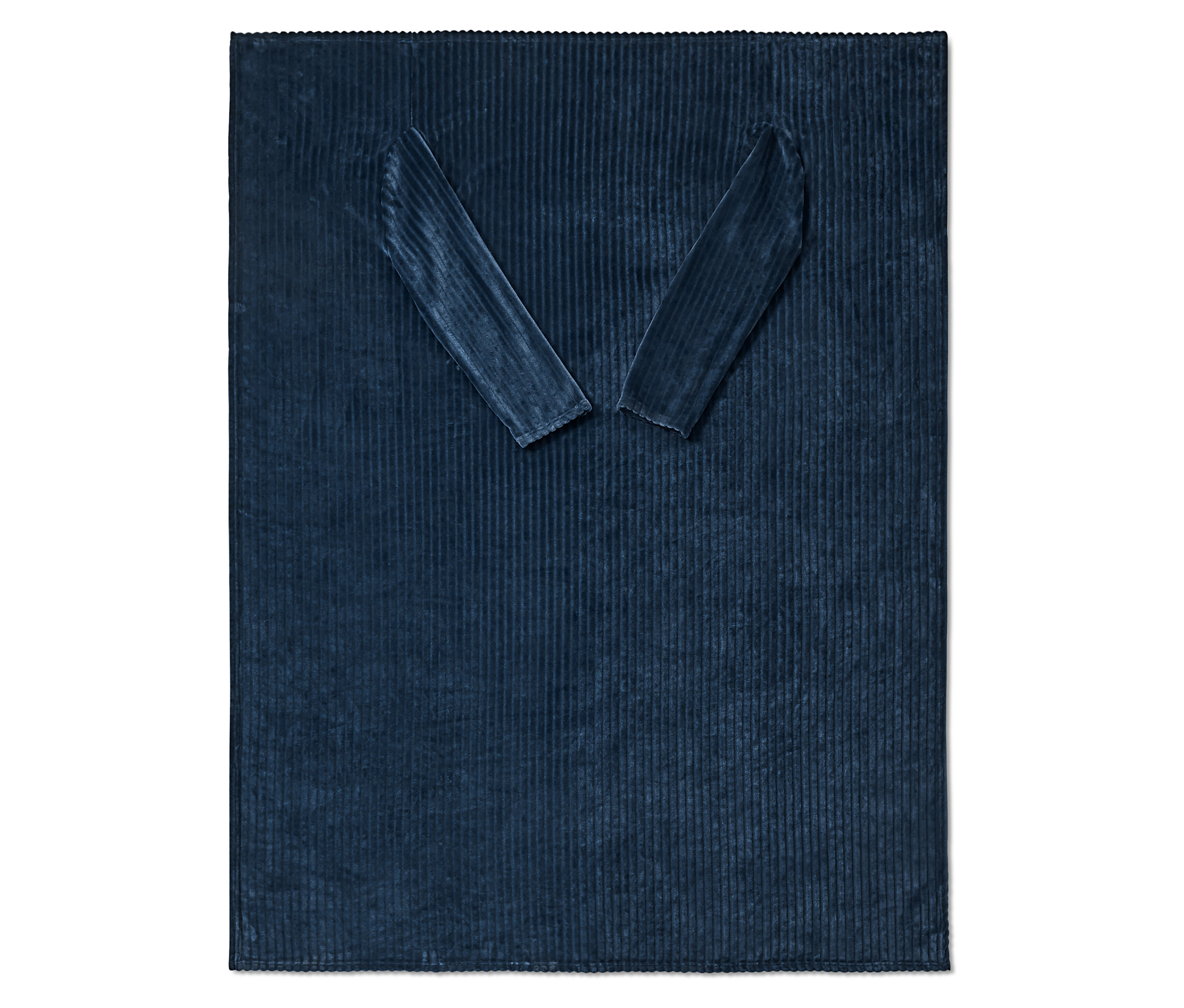 Tchibo - Kuscheldecke mit integrierten Ärmeln - dunkelblau