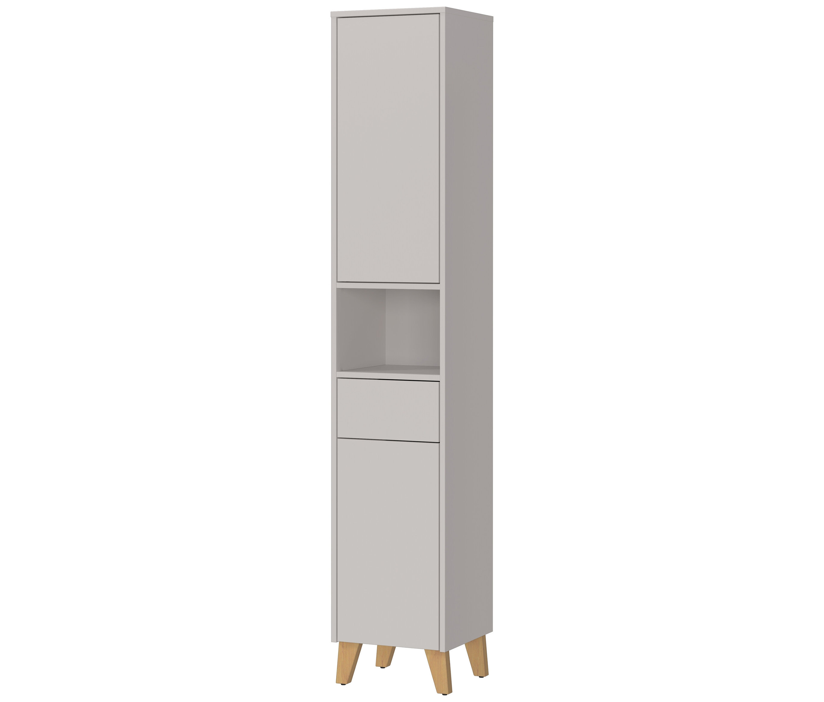Tchibo - Hochschrank »Arnea« - 33x34x181cm - Holz / Holz