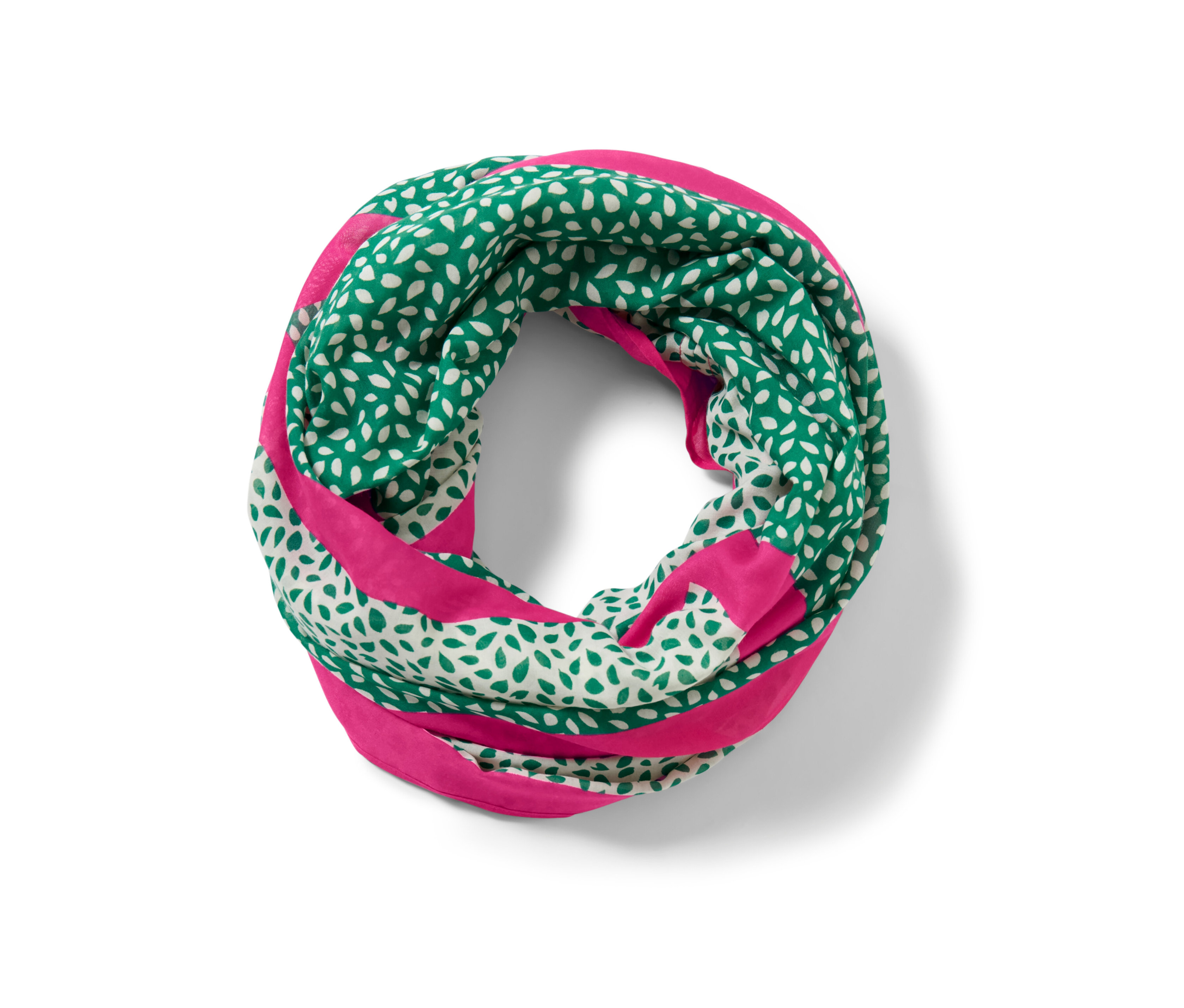 Tchibo - Bedruckter Loop-Schal - weiß