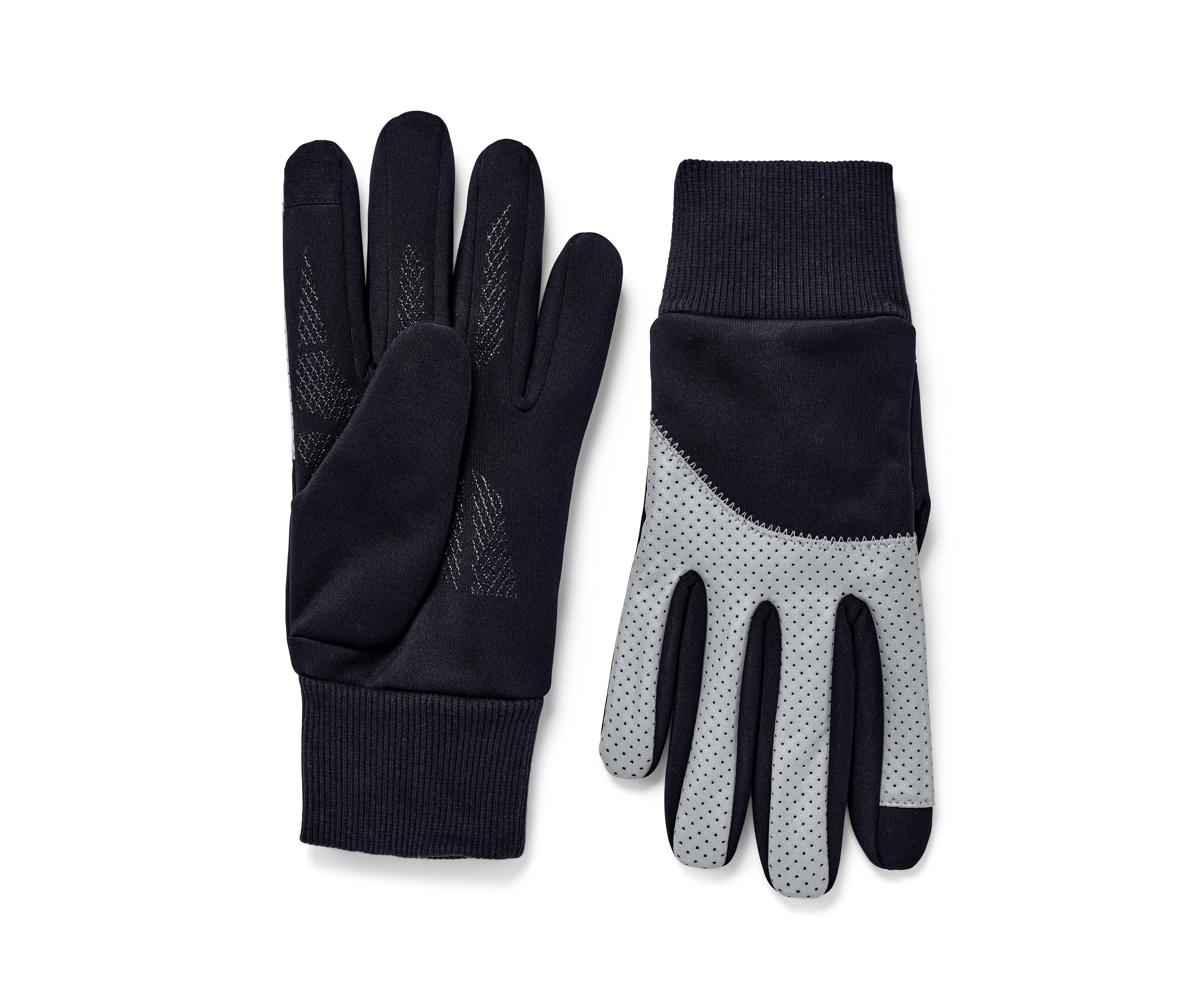 Tchibo - Windprotection-Handschuhe - Unisex - Gr. 6,5 - silber
