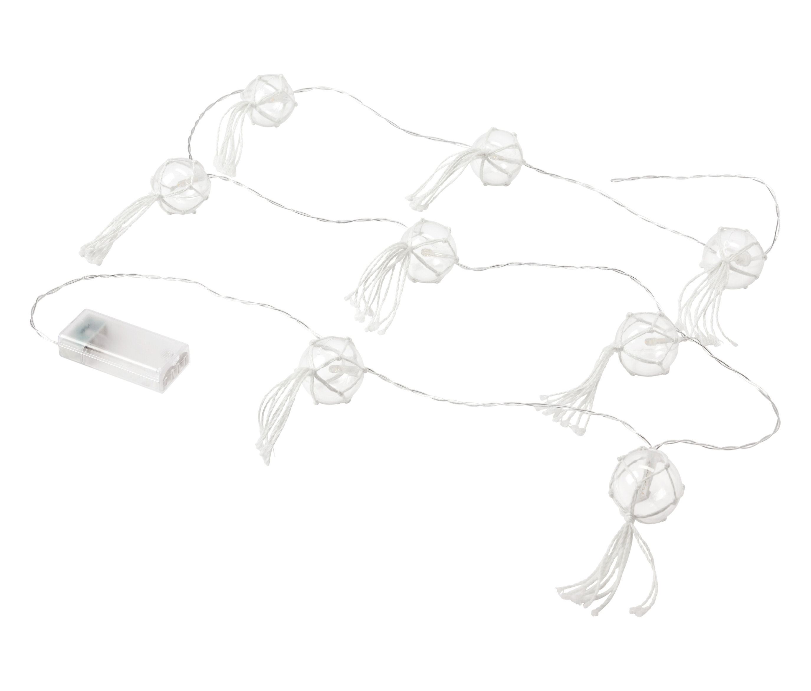 Tchibo - LED-Kugel-Lichterkette - weiß