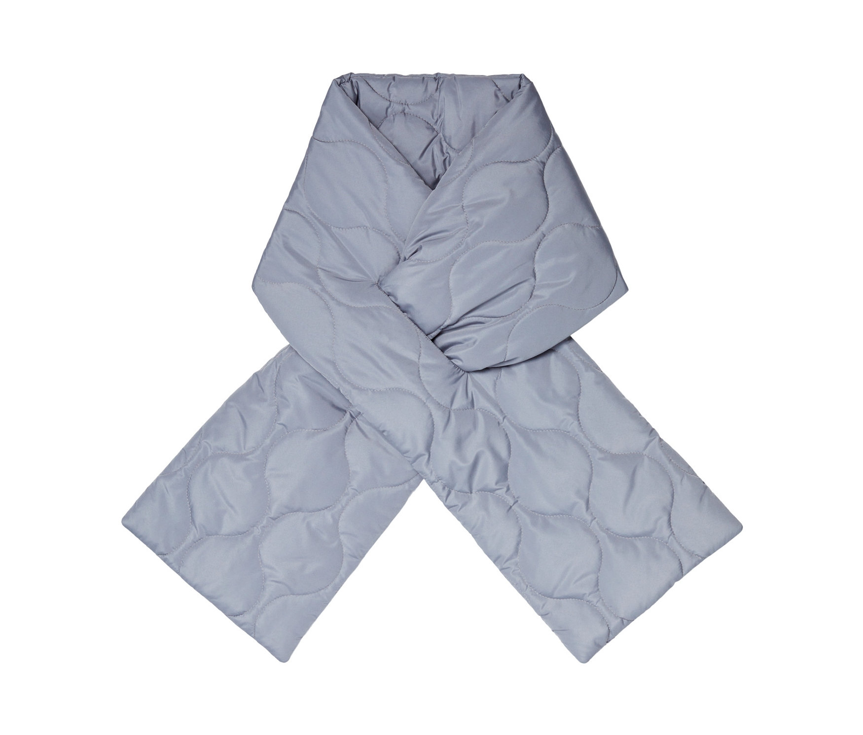 Tchibo - Gesteppter Schal - hellgrau