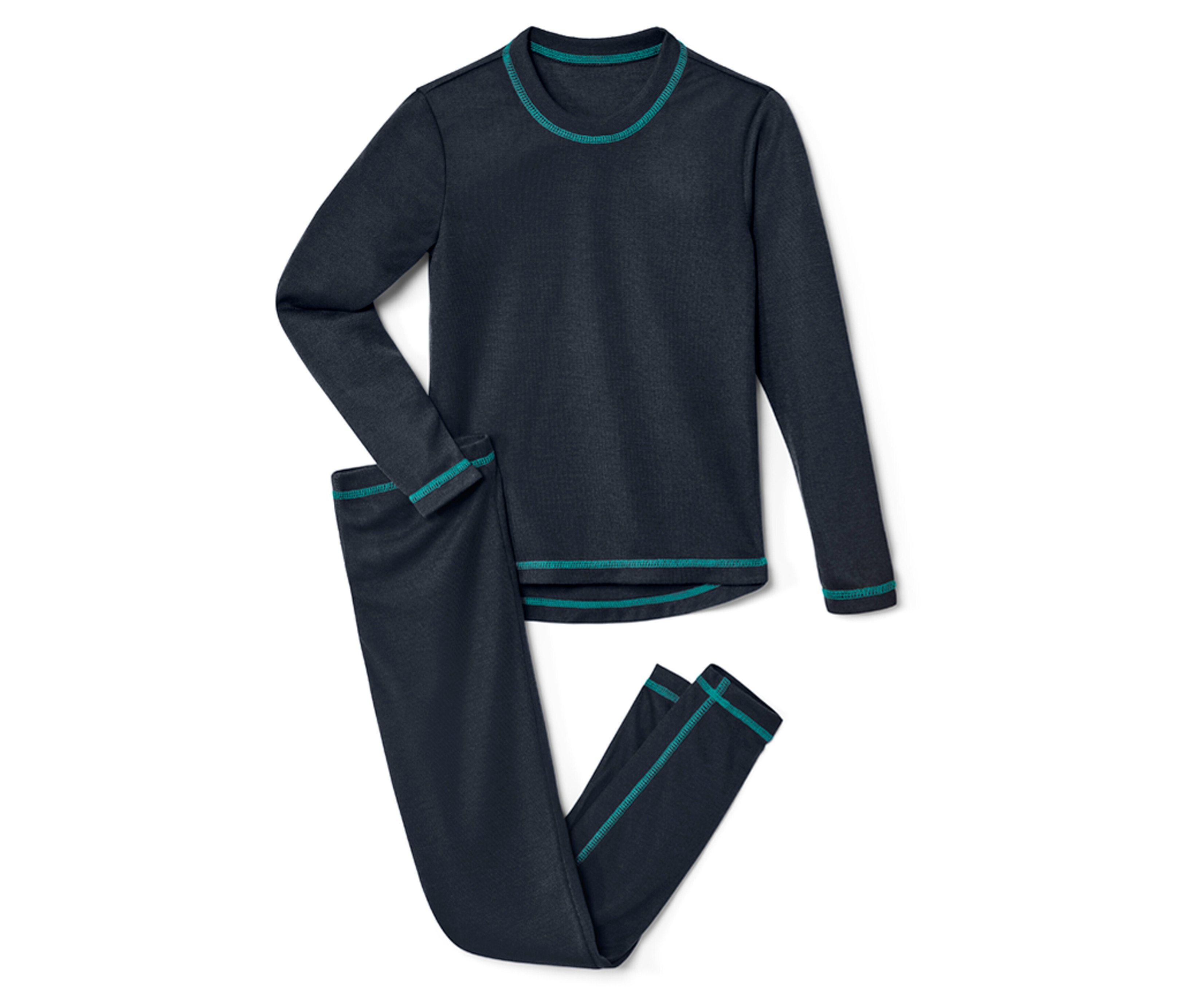 Tchibo - Kinder Ski- und Winterunterwäsche - Unisex - Gr. 146/152 - dunkelblau