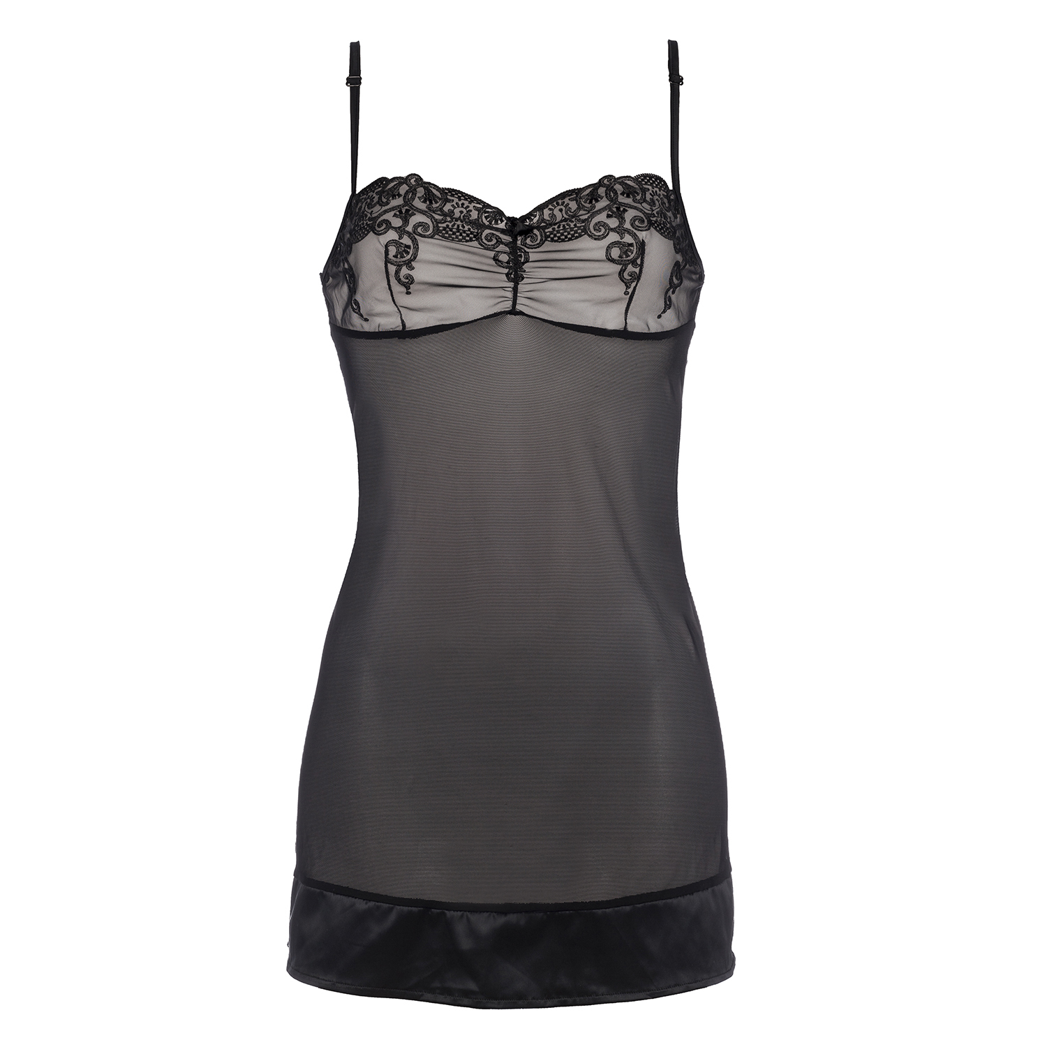 Escora Schwarzes Luxus Kleid