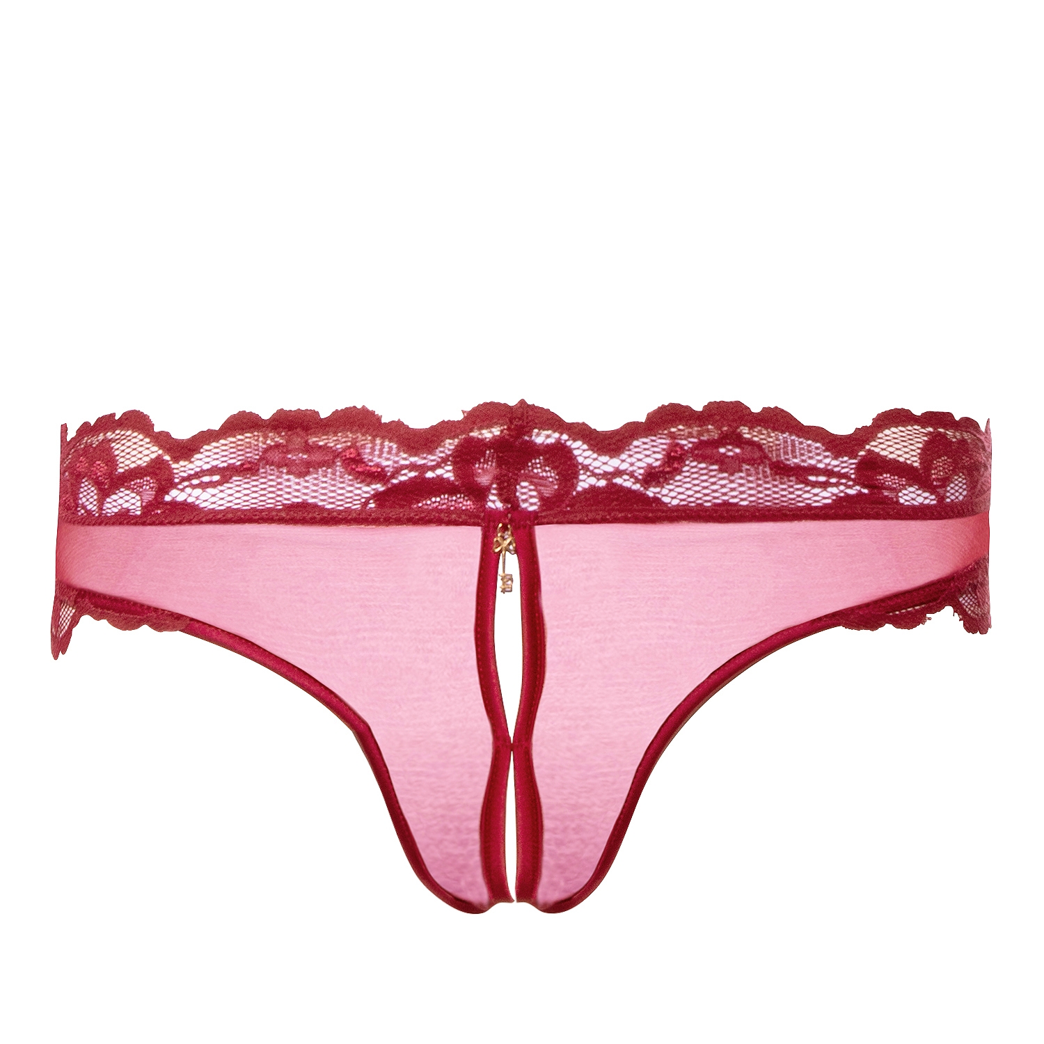 Escora Umwerfender String Ouvert mit Spitze