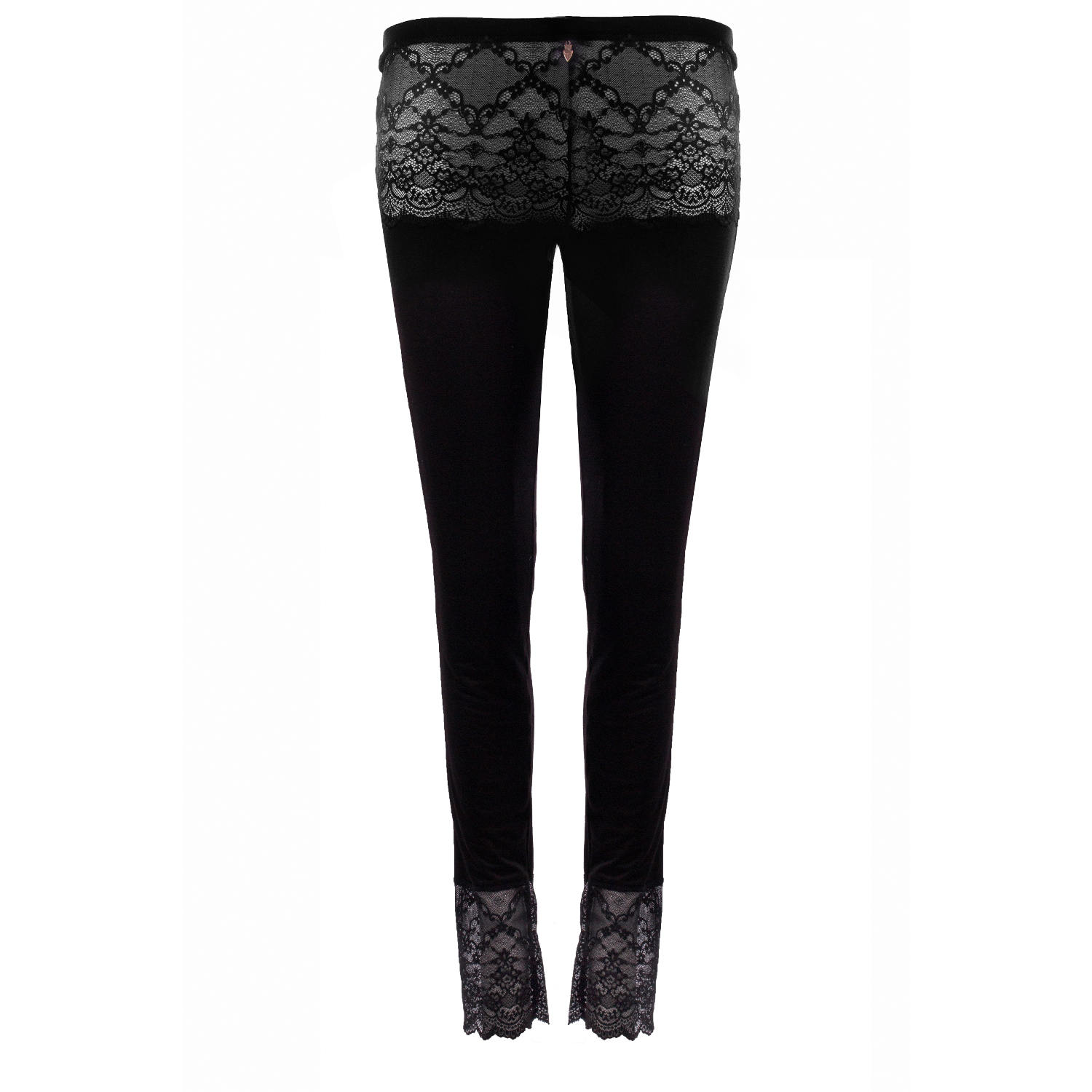 Escora Reizende Leggings mit Spitze am Bund