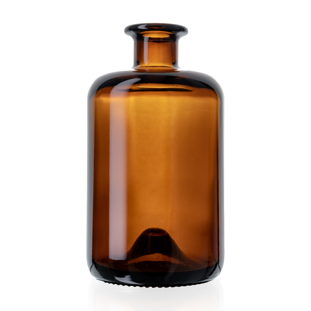 Apothekerflasche 0,5 l antik Tellerrandmündung