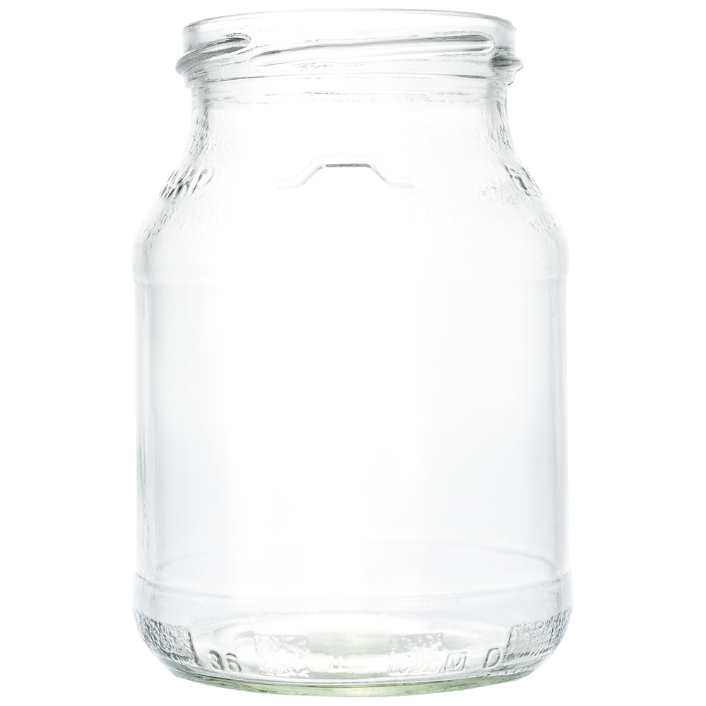 Joghurtglas 500 g TO 70 Weiß - mehrwegfähig