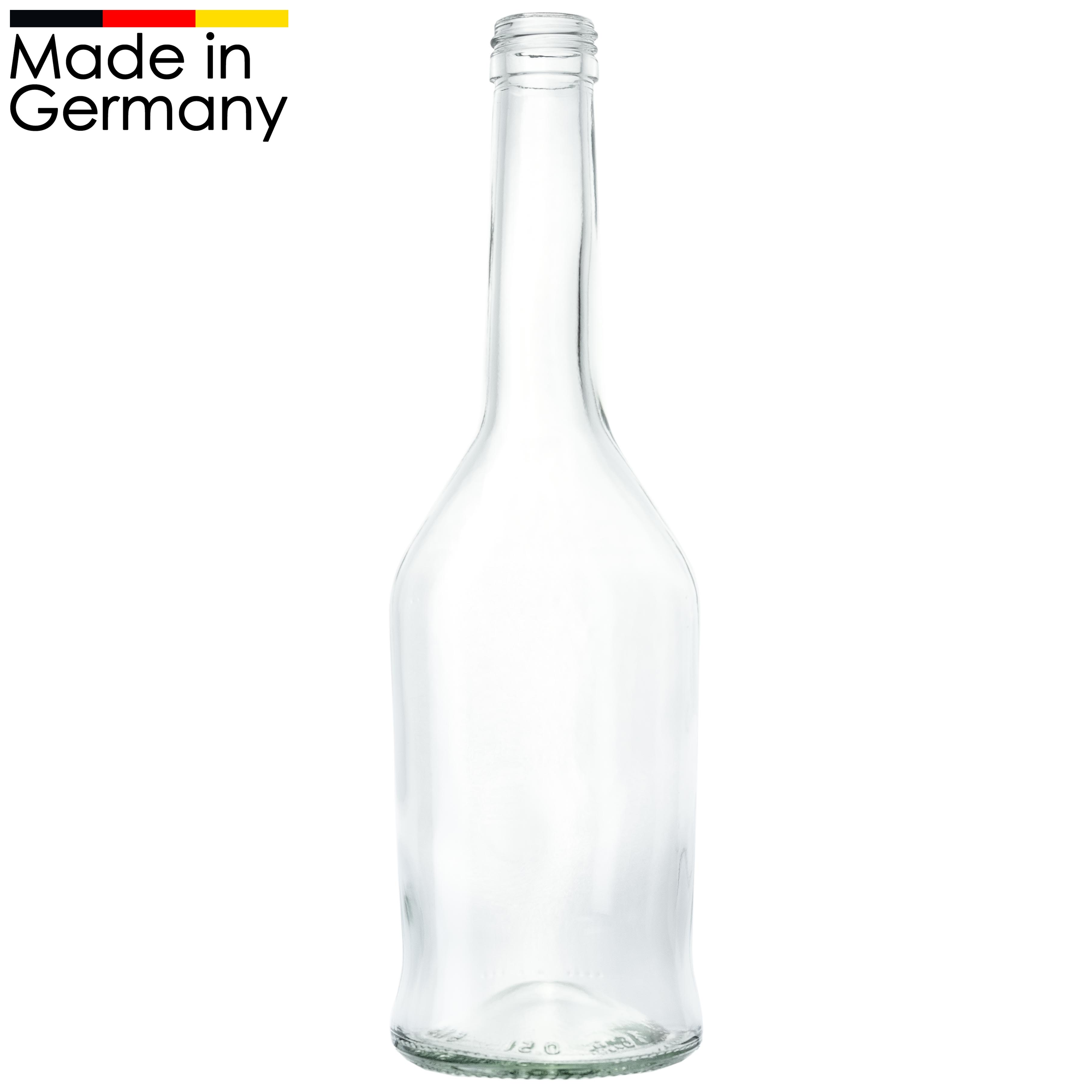 Napoleonflasche 0,5 l Weiß 28 Standard