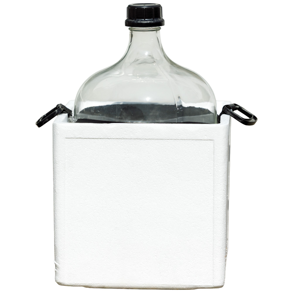 Ballonflasche 25L mit Gurt