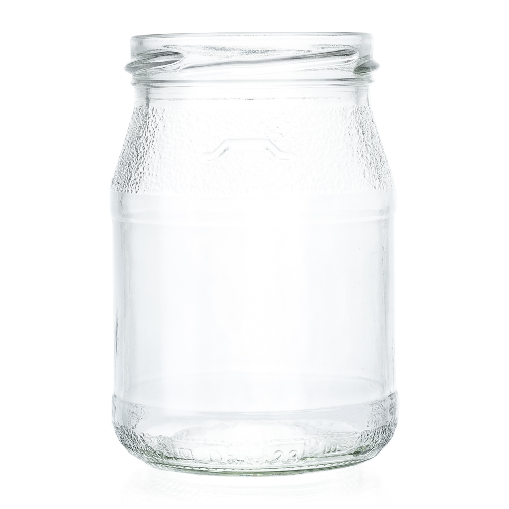 Joghurtglas 250g TO 63 Weiß - mehrwegfähig