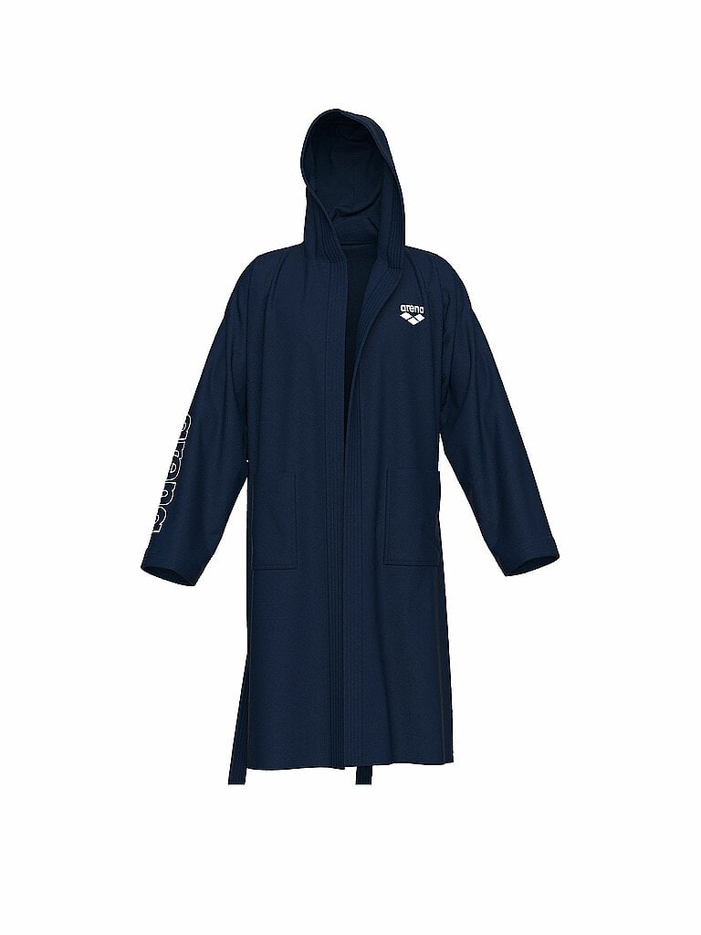 ARENA Bademantel Zeppelin Light Robe dunkelblau | S