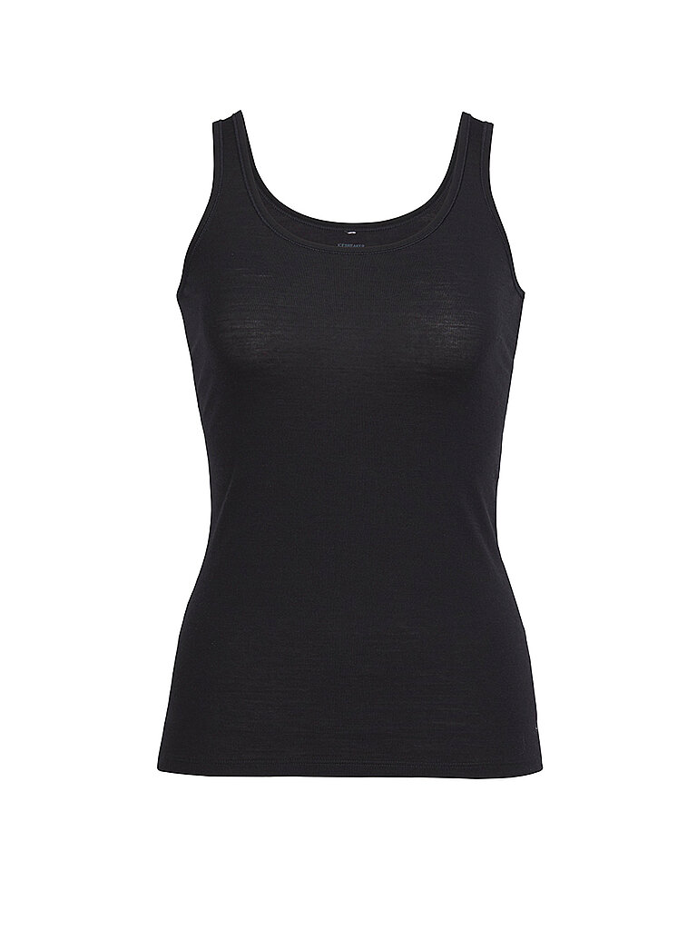 ICEBREAKER Damen Funktionstank Siren BF 150 schwarz | XS