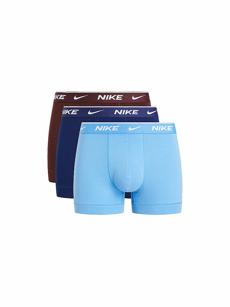 NIKE UNDERWEAR Herren Boxershort Trunk 3er Pkg. hellblau | S