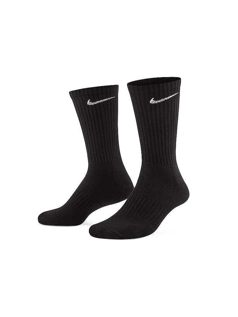 NIKE 3er Pkg. Socken Everyday Cushion Crew Regular schwarz | 42-46