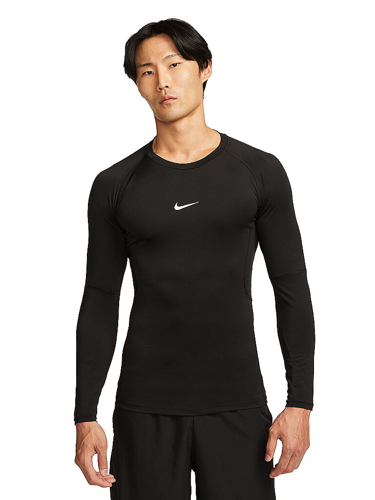 NIKE Herren Fitnessshirt Pro schwarz | XXL