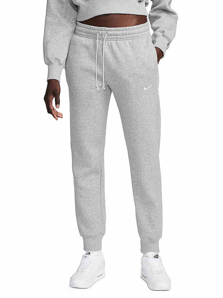 NIKE Damen Jogginghose Sportswear Phoenix Fleece grau | XS