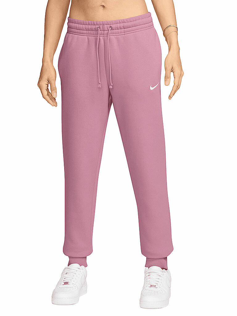 NIKE Damen Jogginghose NSW Phnx FLC rosa | M