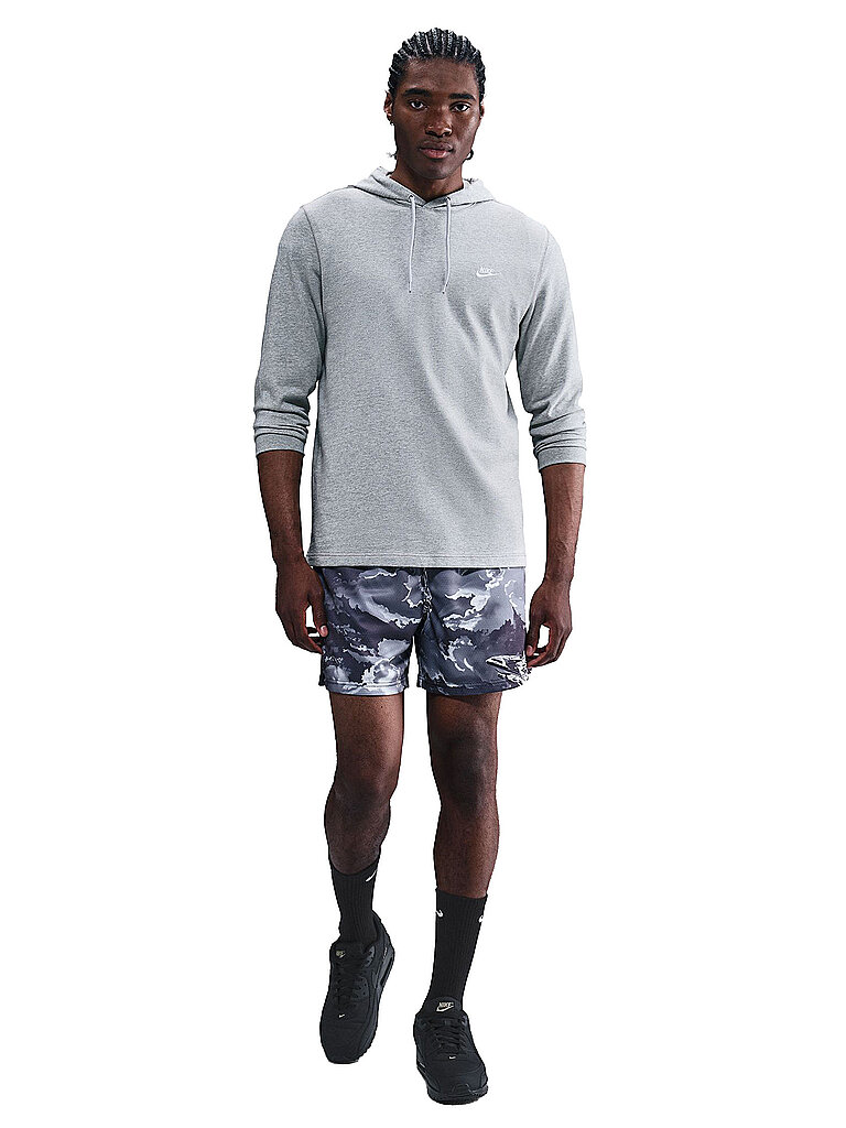 NIKE Herren Hoodie NK Club Knit grau | S