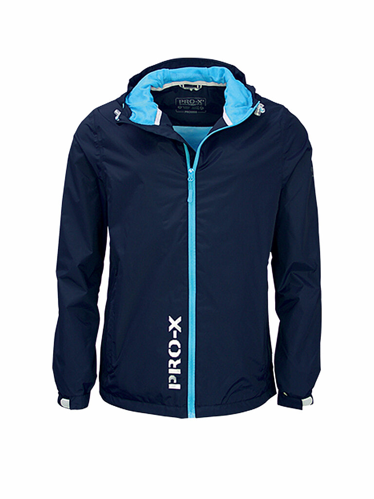 PRO-X ELEMENTS Kinder Regenjacke Flashy dunkelblau | 116