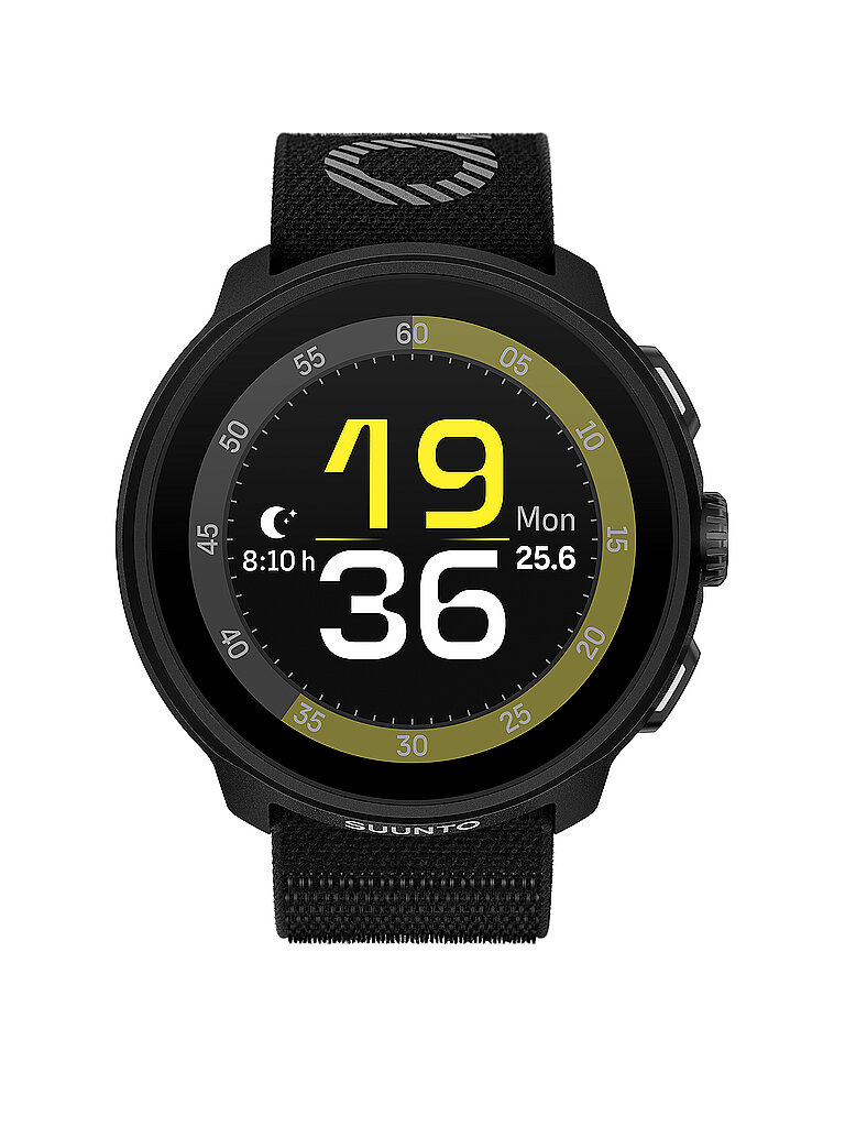 SUUNTO GPS-Multisportuhr Suunto Run All Black schwarz