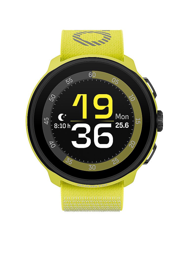 SUUNTO GPS-Multisportuhr Suunto Run Lime gelb