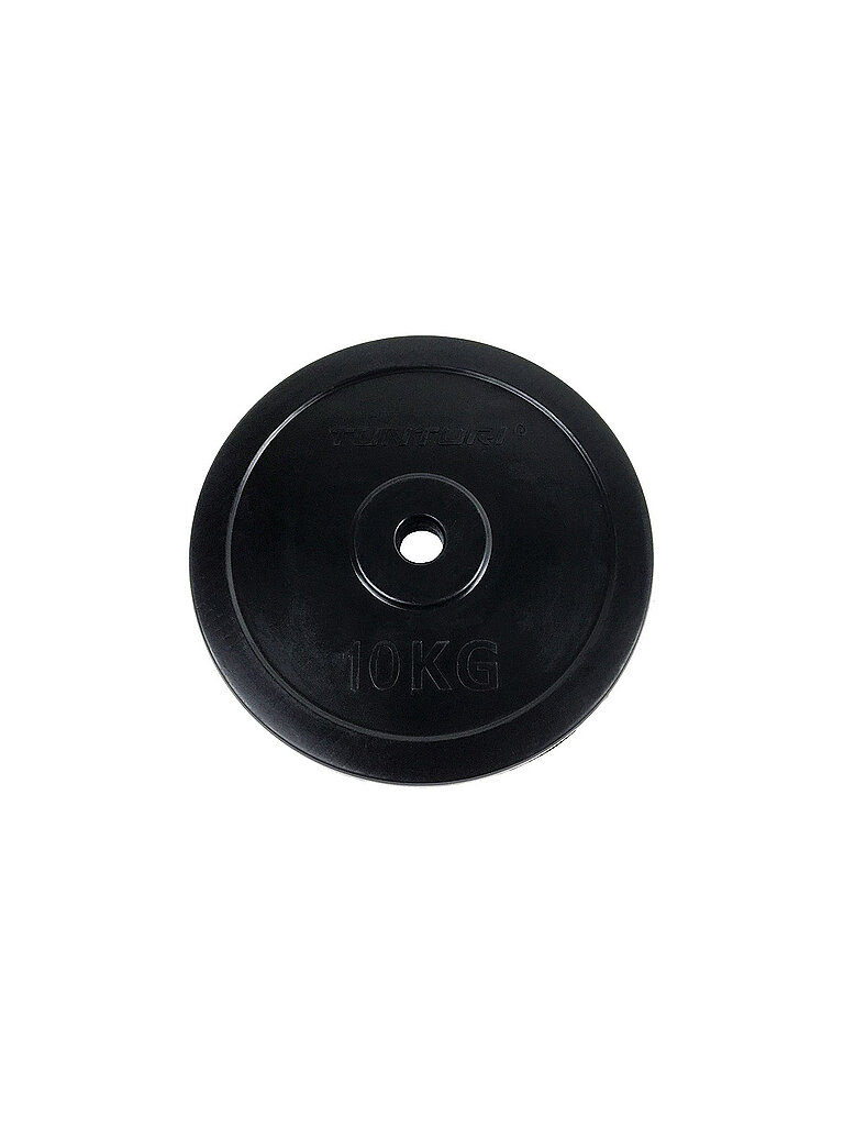 TUNTURI Gummierte Hantelscheibe 1x 10 KG keine Farbe